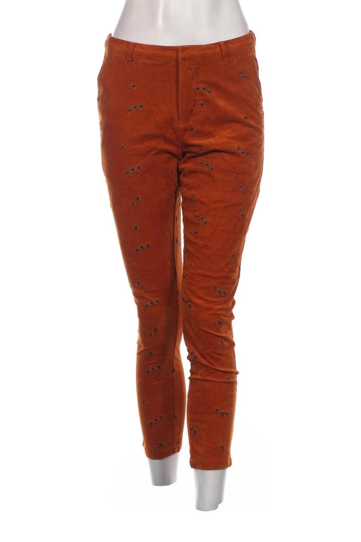 Γυναικείο κοτλέ παντελόνι Scotch & Soda, Μέγεθος S, Χρώμα Πορτοκαλί, Τιμή 2,94 €