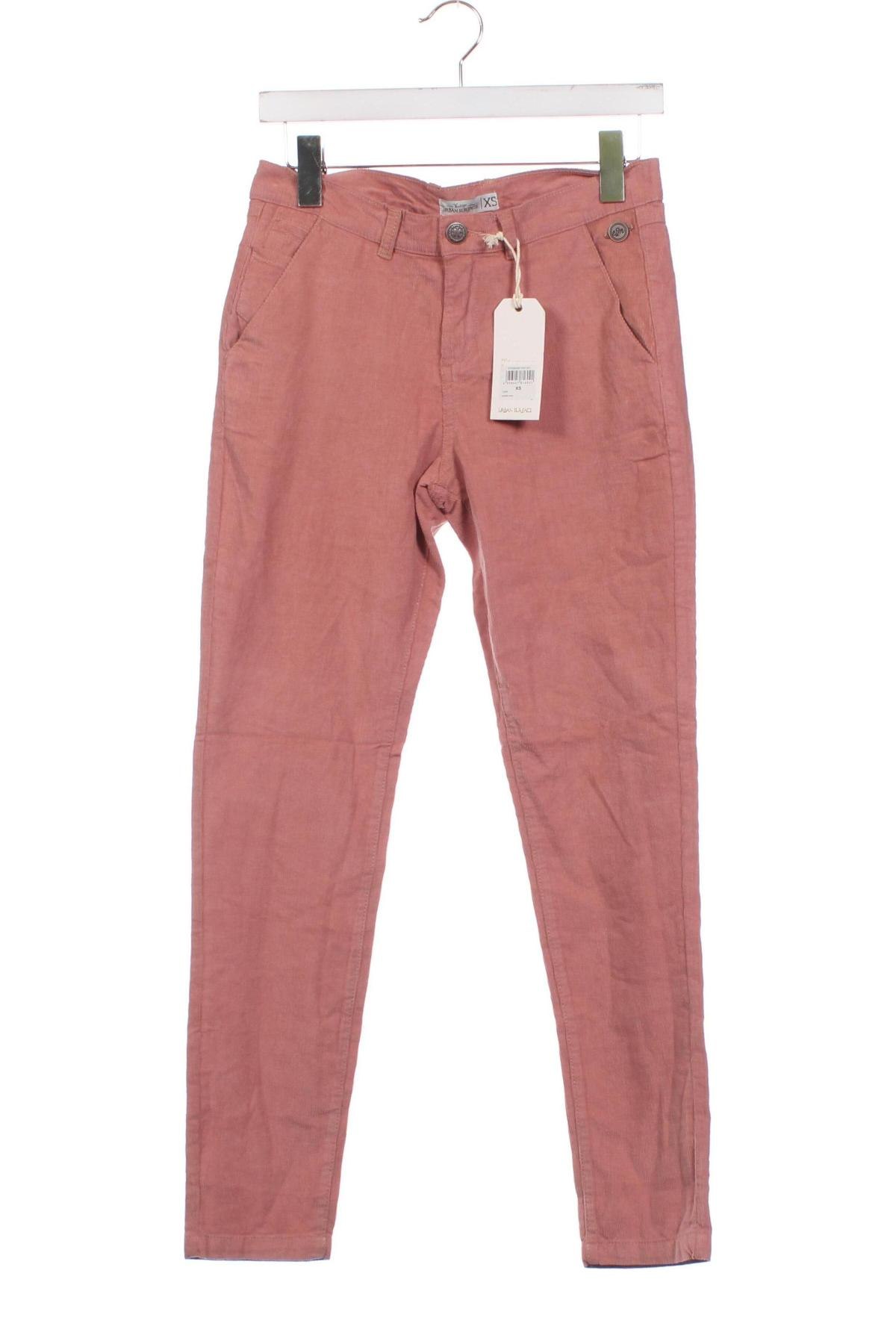Pantaloni de velvet de femei Urban Surface, Mărime XS, Culoare Roz, Preț 25,72 Lei