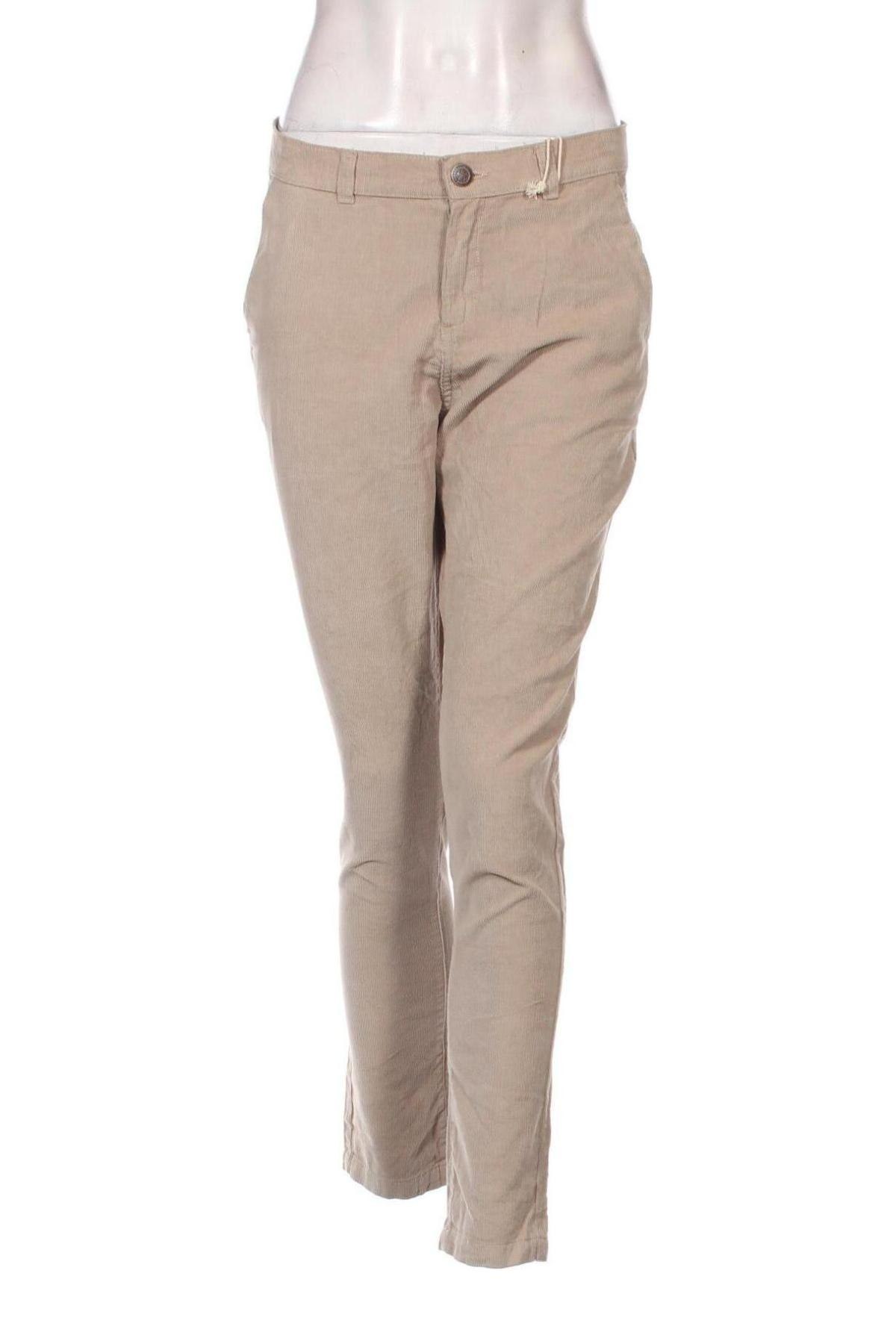 Γυναικείο κοτλέ παντελόνι Urban Surface, Μέγεθος M, Χρώμα  Μπέζ, Τιμή 5,69 €