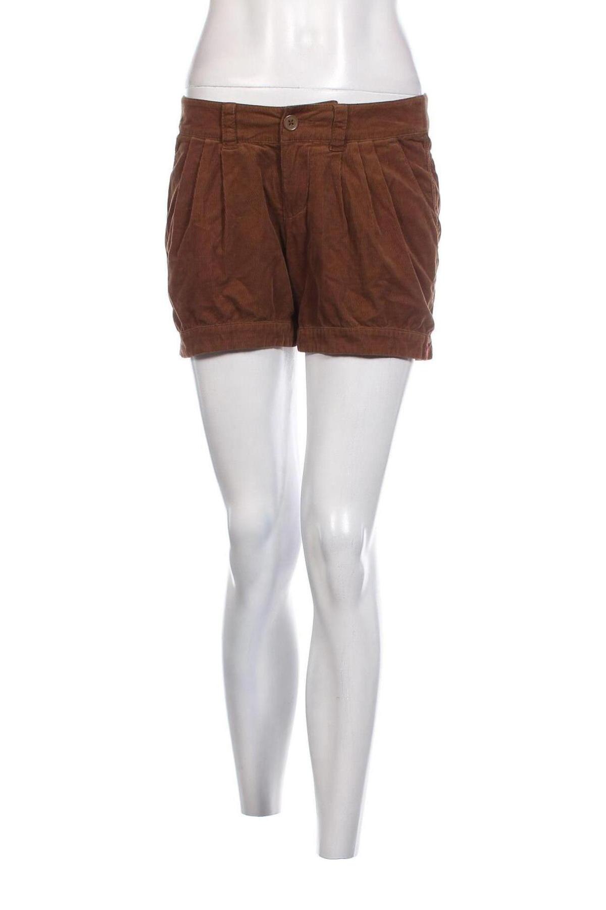 Γυναικείο κοντό παντελόνι Edc By Esprit, Μέγεθος M, Χρώμα Καφέ, Τιμή 2,67 €