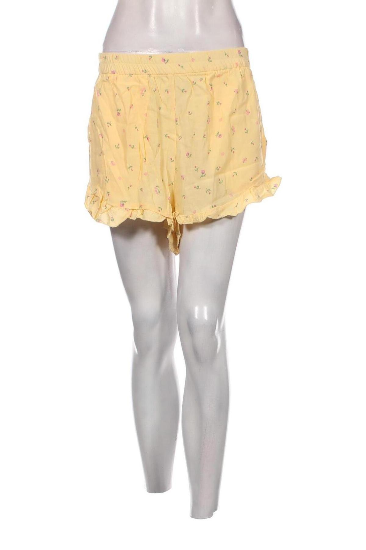 Damen Shorts Monki, Größe L, Farbe Gelb, Preis 14,43 €
