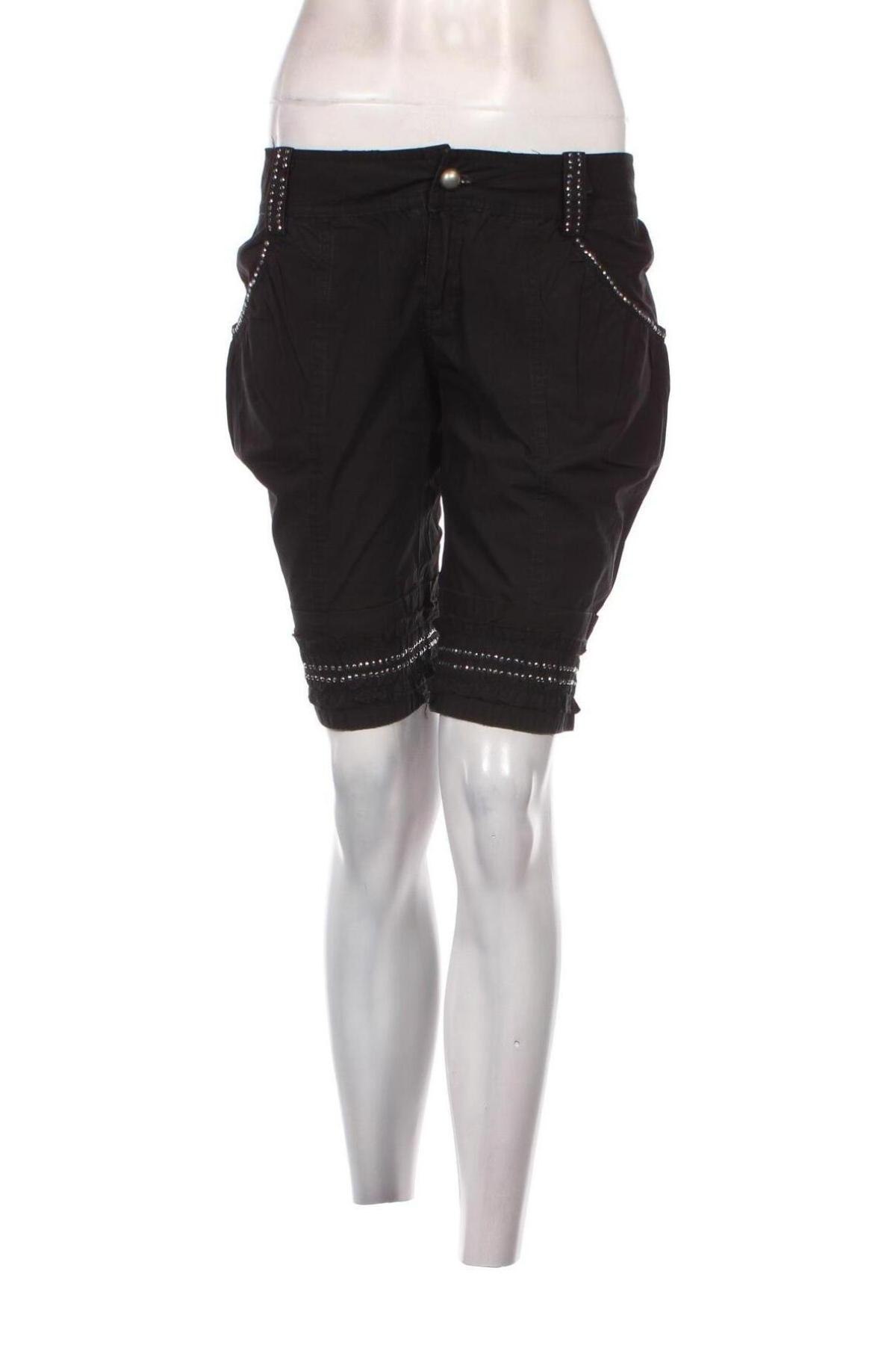 Γυναικείο κοντό παντελόνι Olga de Polga, Μέγεθος M, Χρώμα Μαύρο, Τιμή 15,42 €