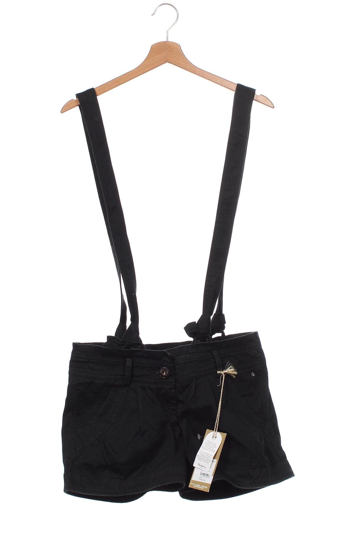 Γυναικείο κοντό παντελόνι Pepe Jeans, Μέγεθος S, Χρώμα Μαύρο, Τιμή 17,88 €
