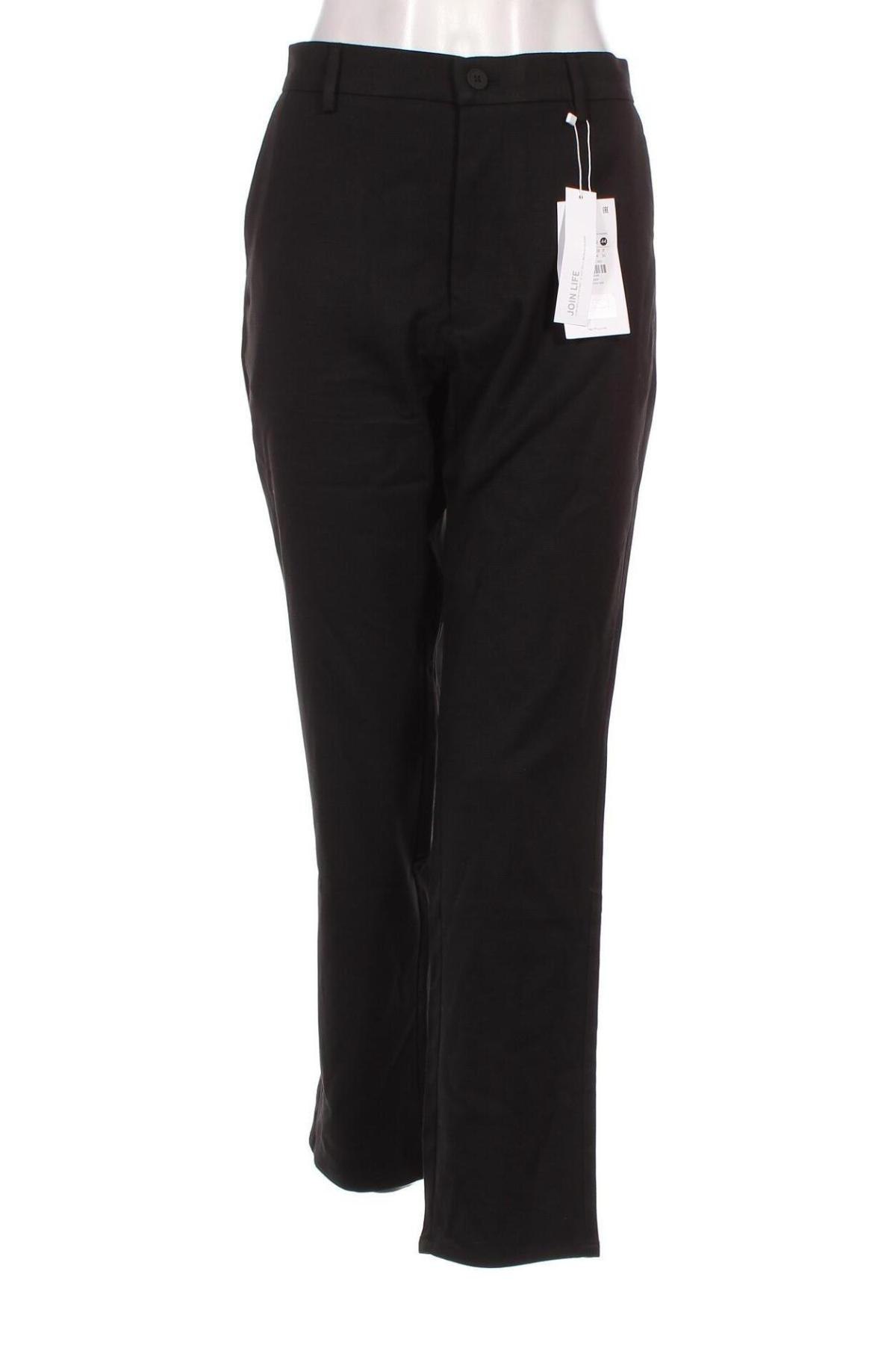Pantaloni de femei Bershka, Mărime XL, Culoare Negru, Preț 151,32 Lei
