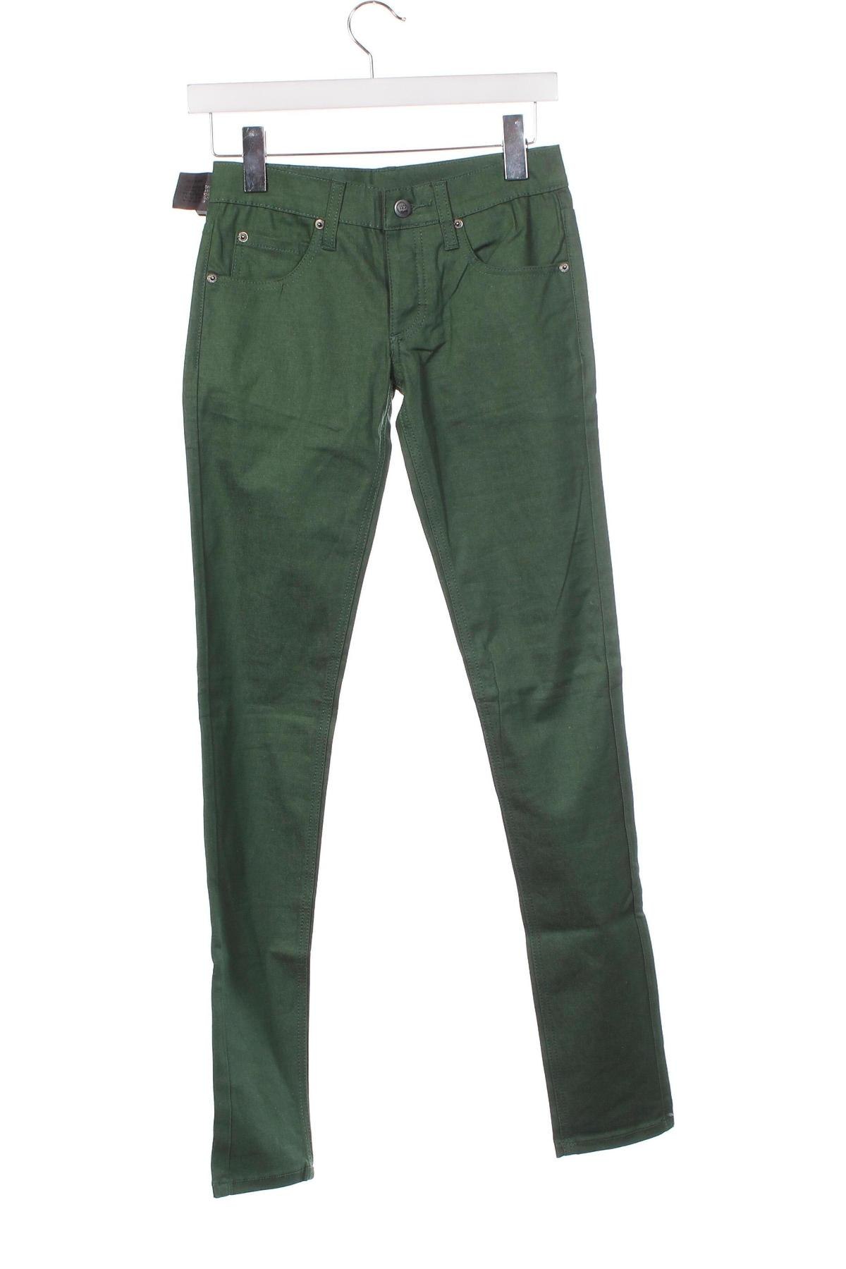 Γυναικείο παντελόνι Cheap Monday, Μέγεθος XS, Χρώμα Πράσινο, Τιμή 8,07 €
