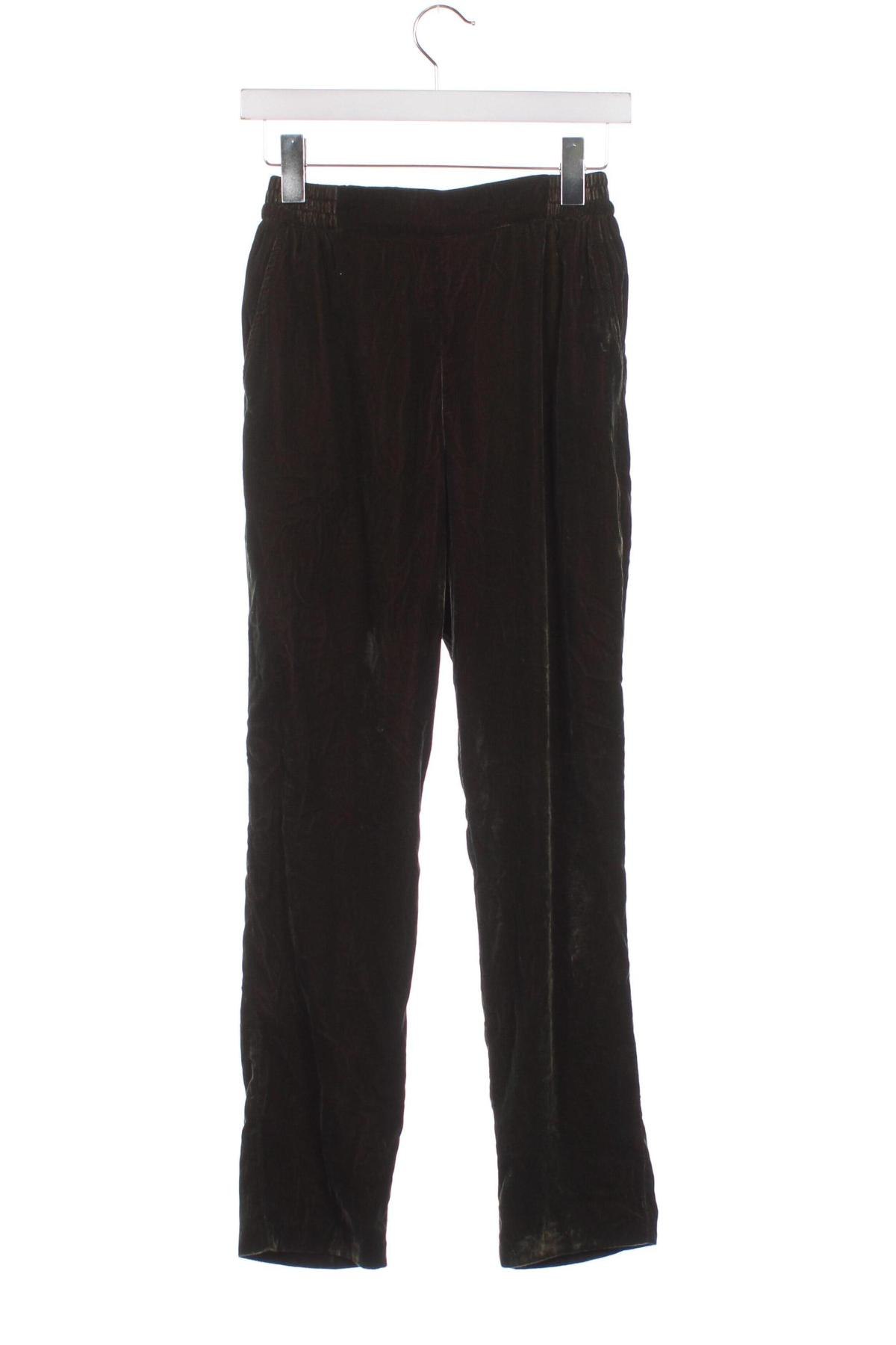 Дамски панталон Des Petits Hauts, Размер XS, Цвят Зелен, Цена 6,37 лв.