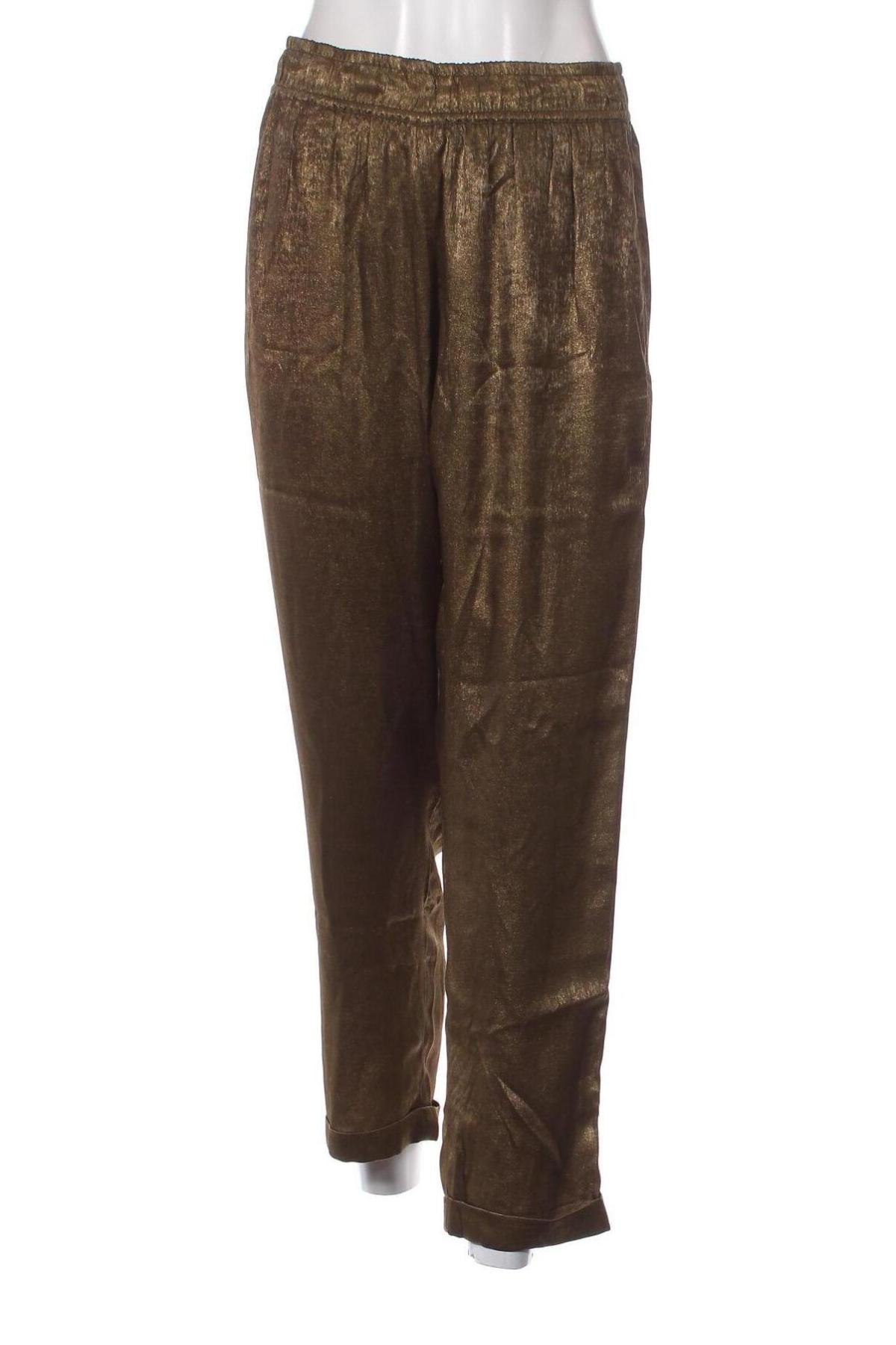 Γυναικείο παντελόνι Esqualo, Μέγεθος M, Χρώμα Χρυσαφί, Τιμή 13,01 €