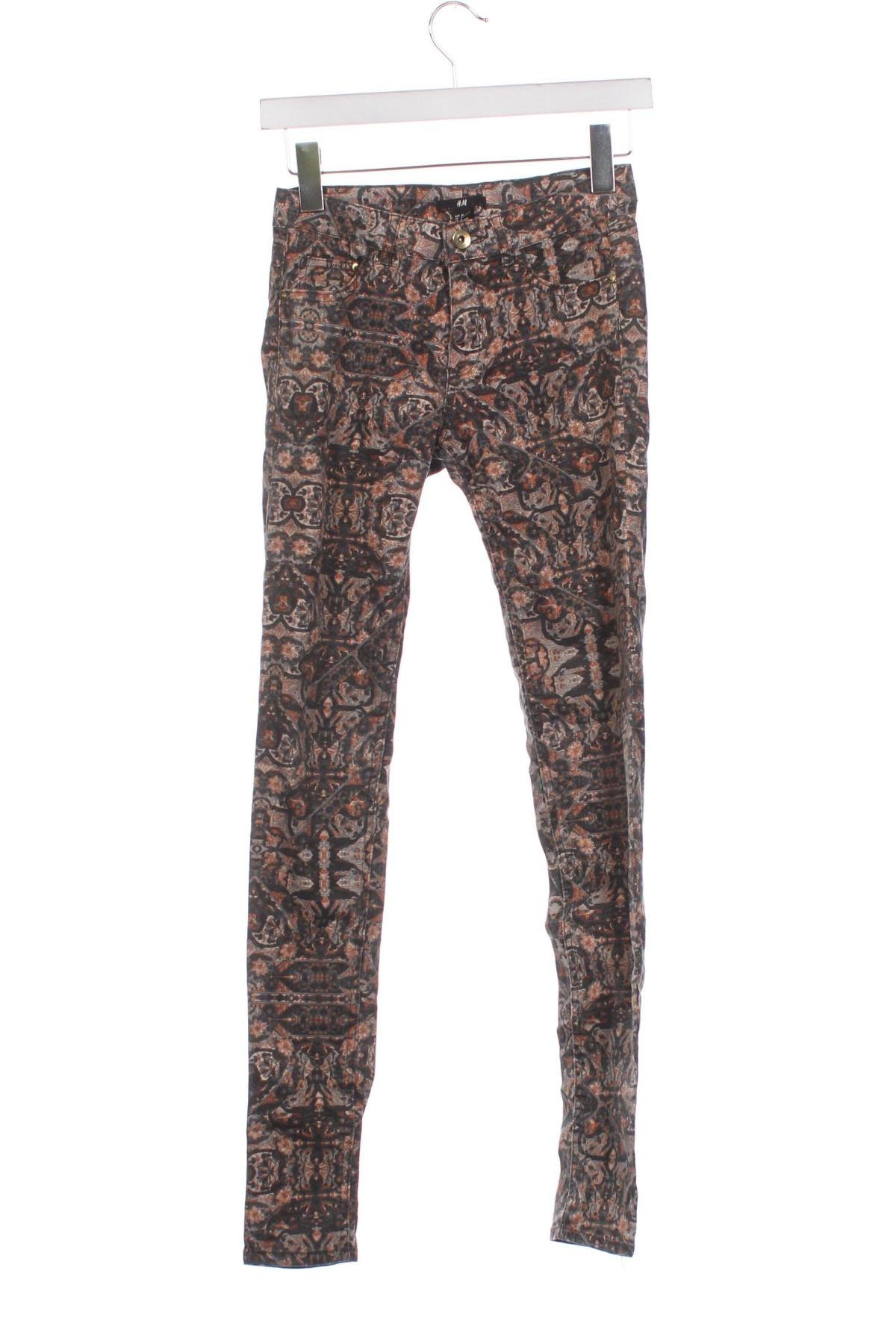 Pantaloni de femei H&M, Mărime XS, Culoare Multicolor, Preț 13,99 Lei