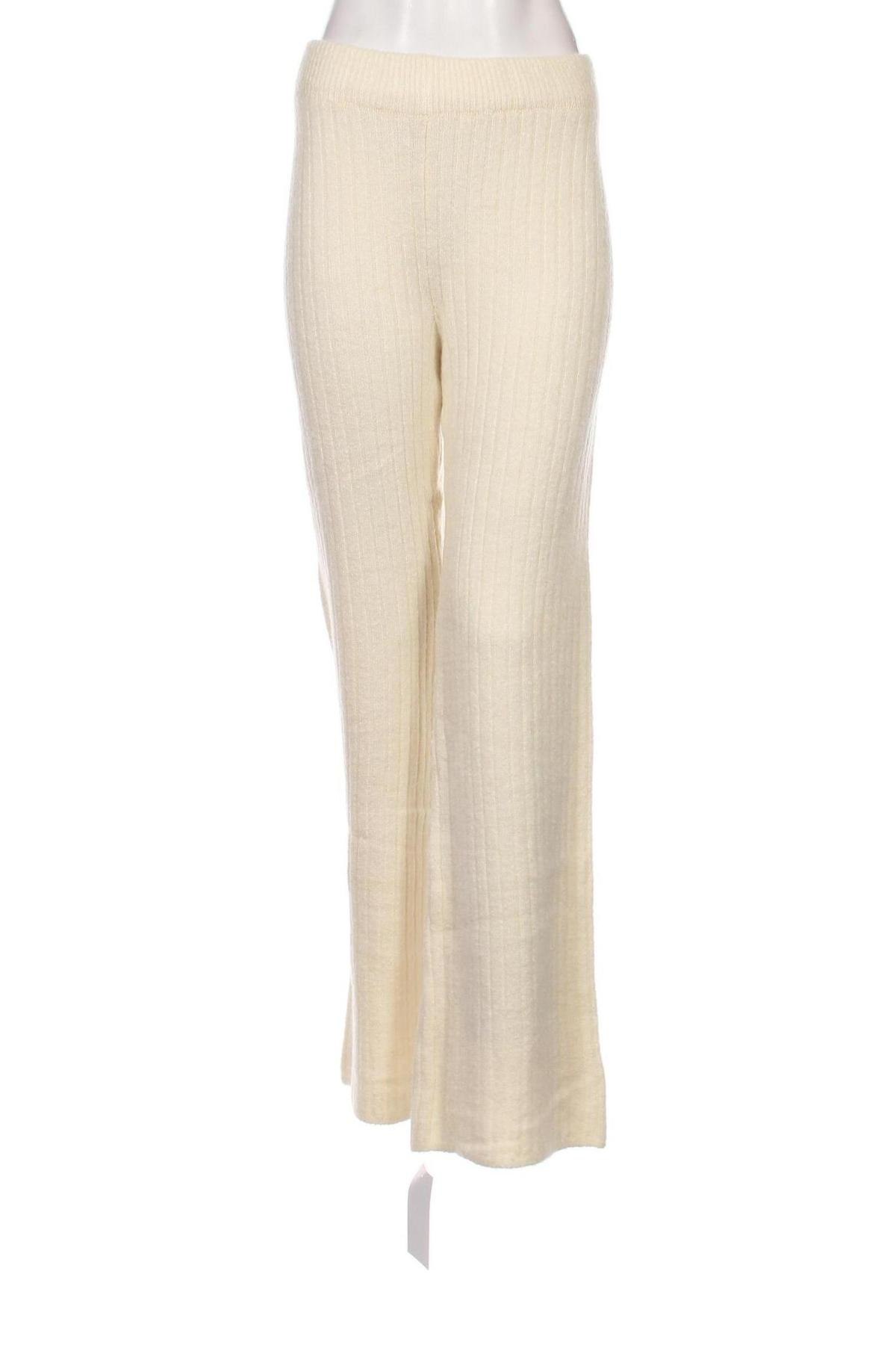 Damenhose NA-KD, Größe L, Farbe Ecru, Preis € 17,94