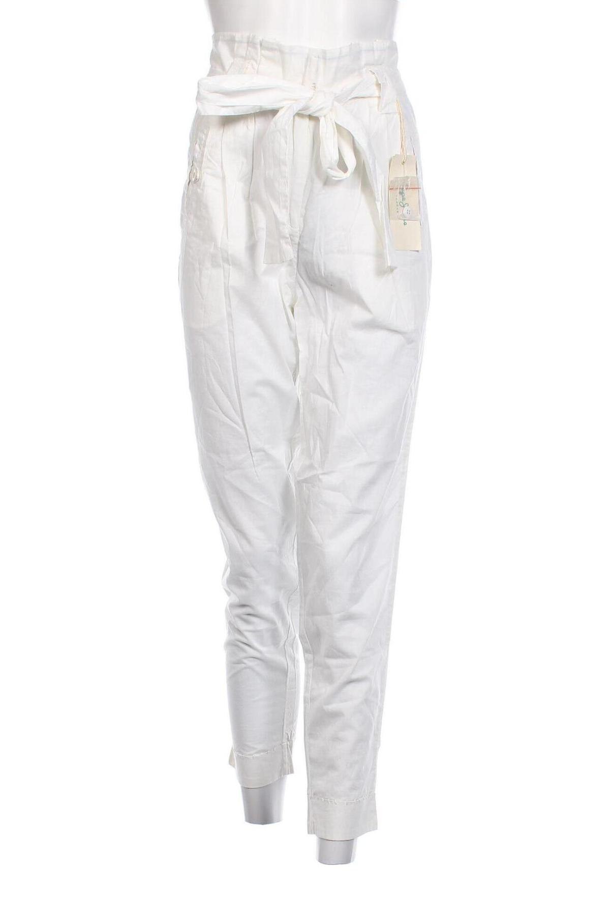 Γυναικείο παντελόνι Pepe Jeans, Μέγεθος M, Χρώμα Λευκό, Τιμή 17,31 €