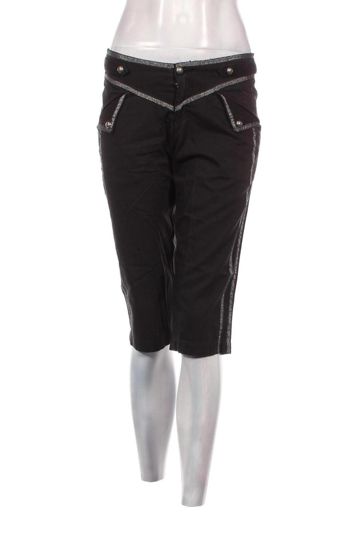 Дамски панталон Pepe Jeans, Размер M, Цвят Черен, Цена 33,58 лв.