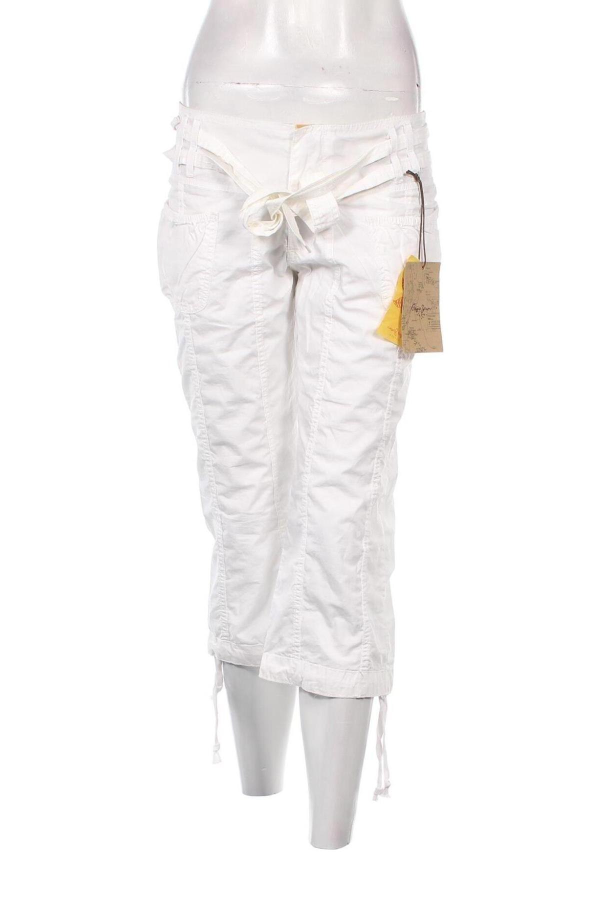 Damenhose Pepe Jeans, Größe M, Farbe Weiß, Preis 9,03 €