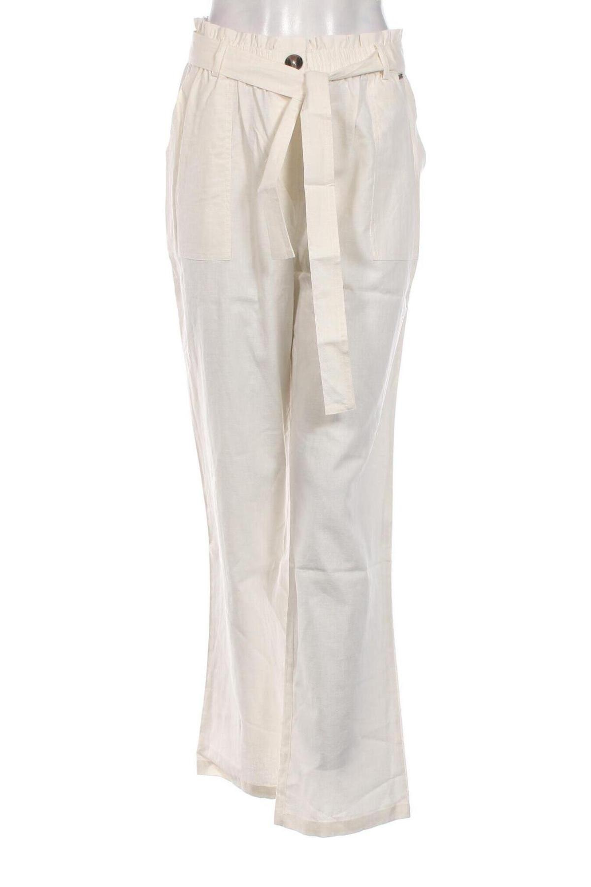 Дамски панталон Pepe Jeans, Размер M, Цвят Бял, Цена 73,00 лв.