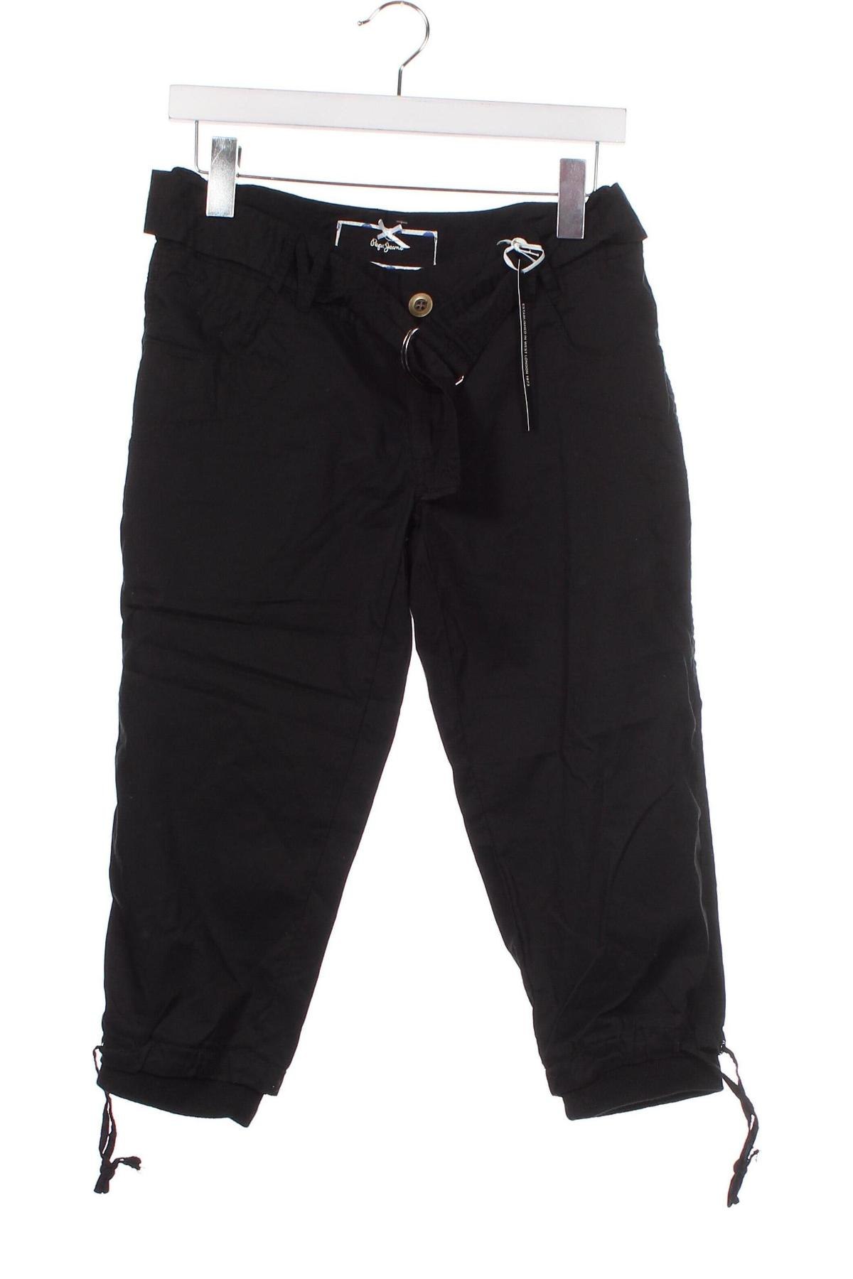 Pantaloni de femei Pepe Jeans, Mărime M, Culoare Negru, Preț 48,03 Lei