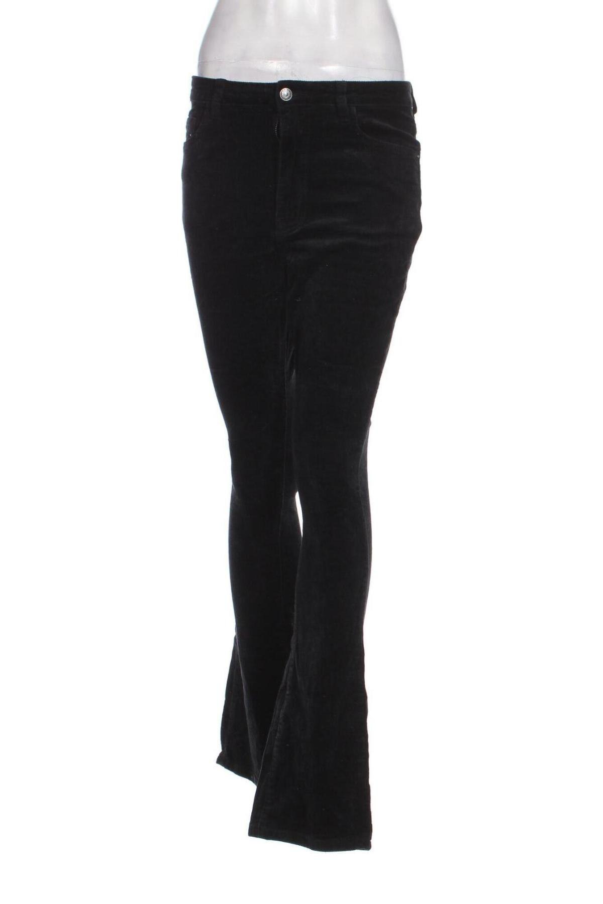 Дамски панталон Pretty Little Thing, Размер M, Цвят Черен, Цена 6,96 лв.