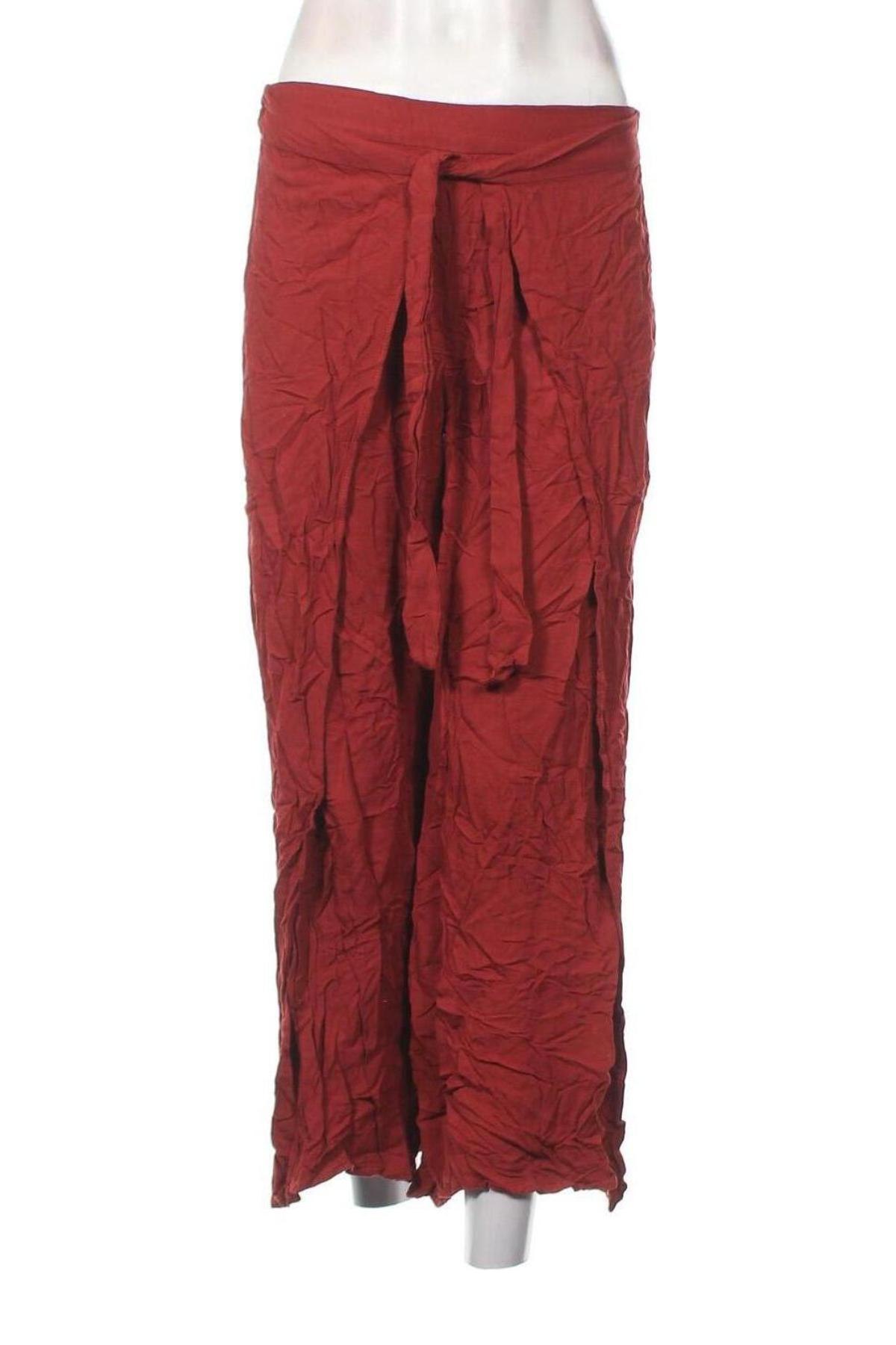 Дамски панталон Pull&Bear, Размер S, Цвят Оранжев, Цена 29,00 лв.
