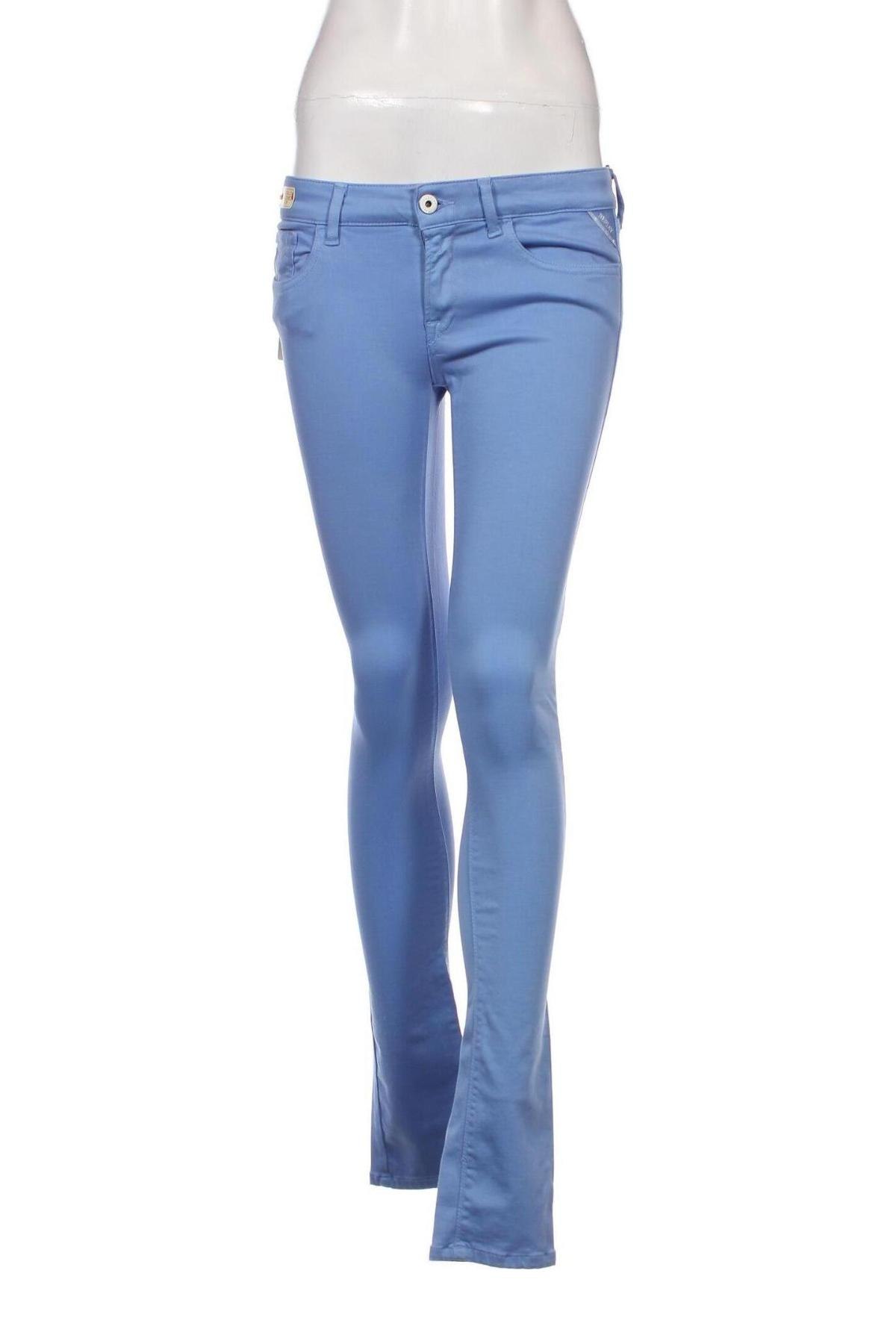 Dámské kalhoty  Replay, Velikost M, Barva Modrá, Cena  388,00 Kč