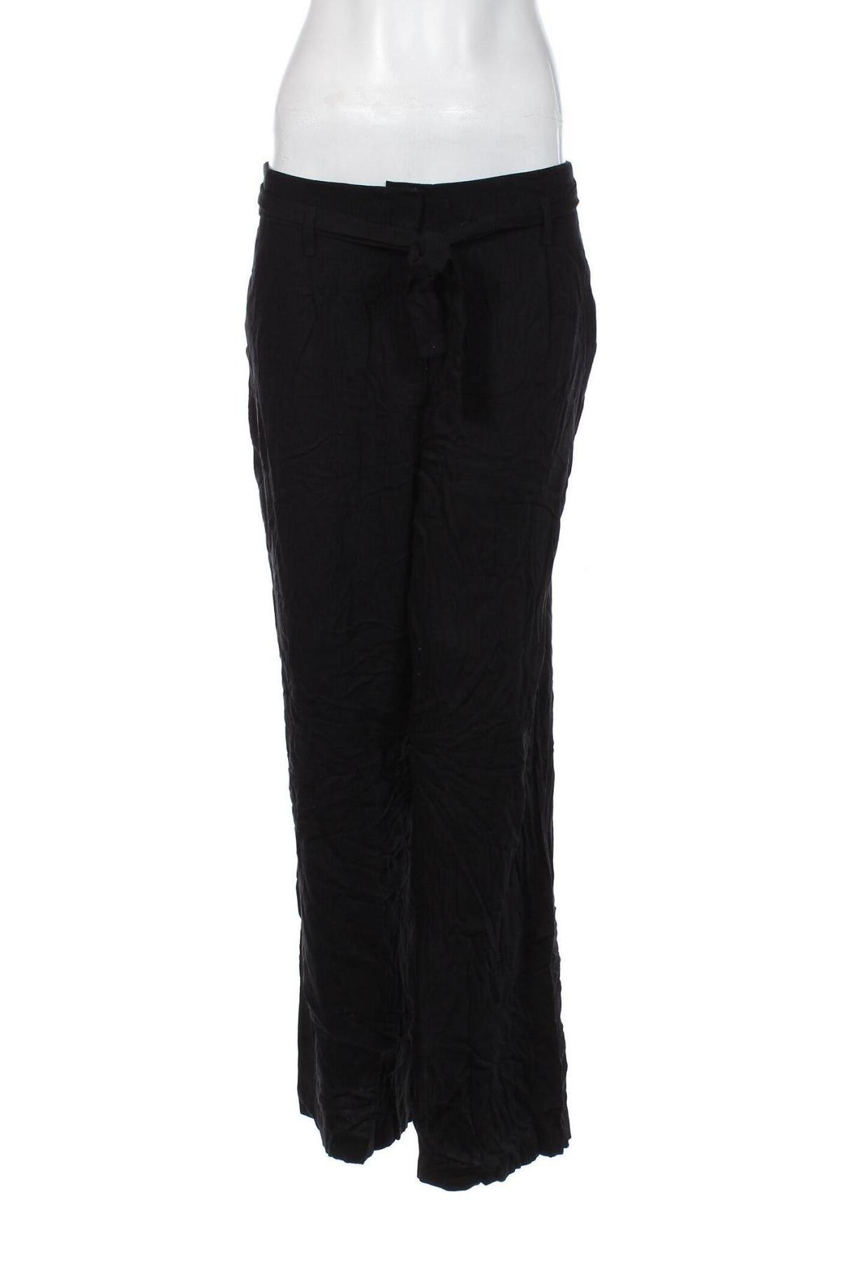 Дамски панталон Reserved, Размер L, Цвят Черен, Цена 6,96 лв.