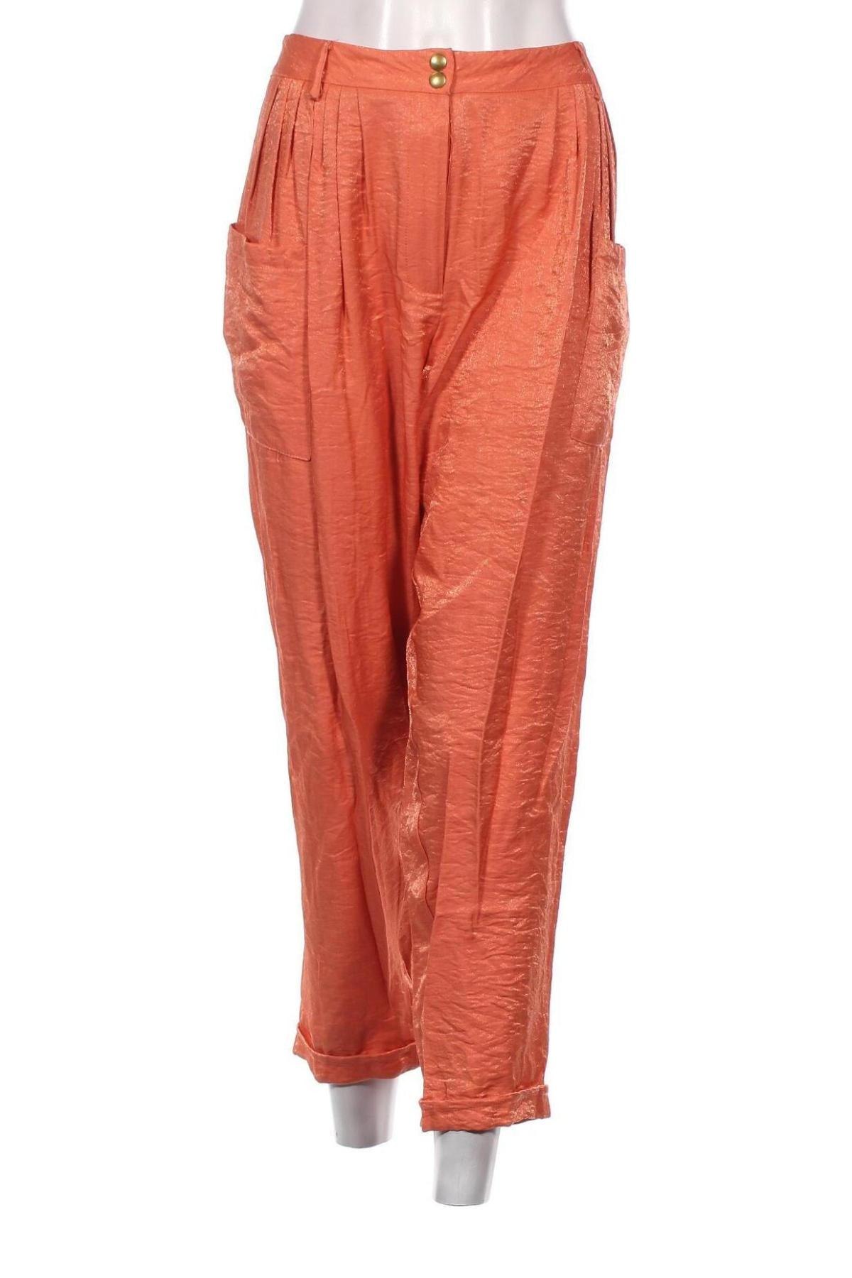 Pantaloni de femei Silvian Heach, Mărime M, Culoare Roșu, Preț 67,24 Lei