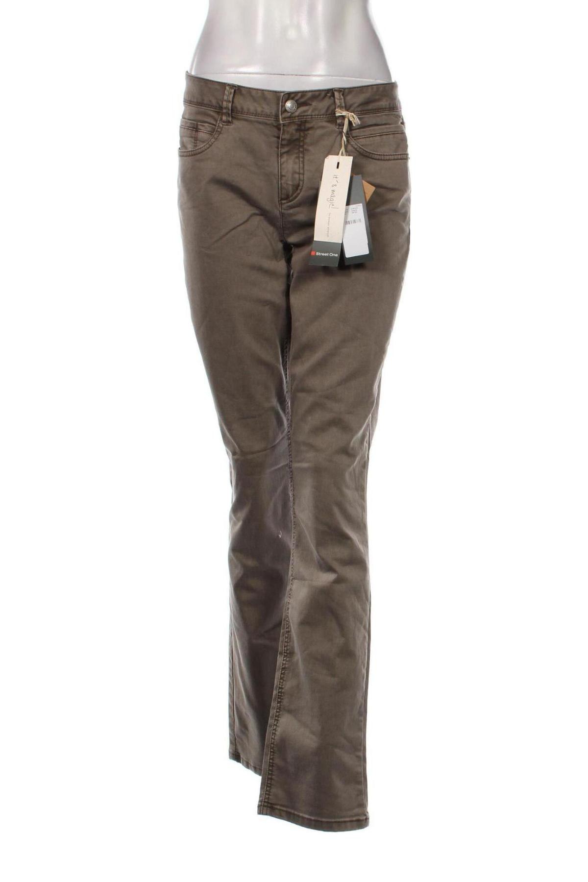 Pantaloni de femei Street One, Mărime M, Culoare Bej, Preț 42,93 Lei