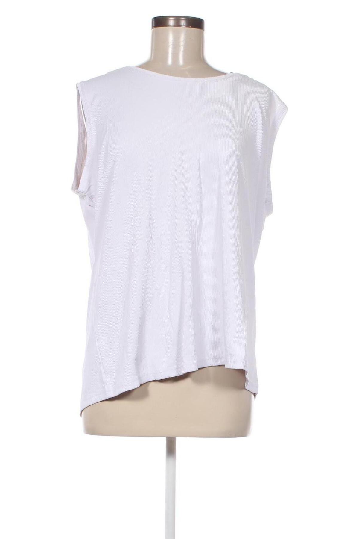 Γυναικείο αμάνικο μπλουζάκι Bonita, Μέγεθος XXL, Χρώμα Λευκό, Τιμή 3,35 €
