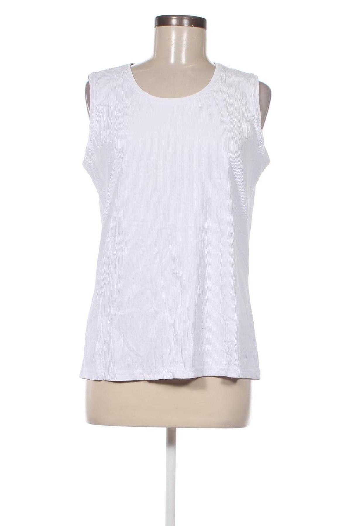 Γυναικείο αμάνικο μπλουζάκι Bonita, Μέγεθος L, Χρώμα Λευκό, Τιμή 3,14 €