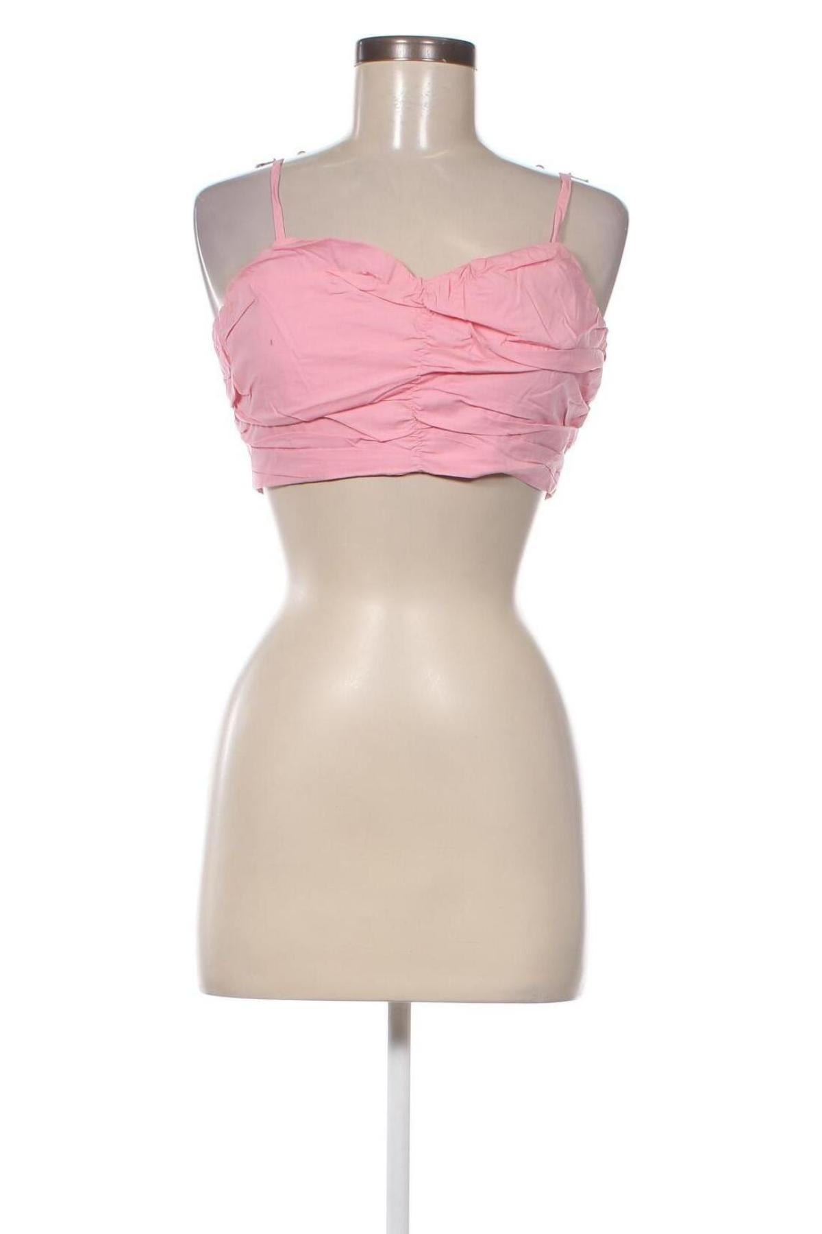 Γυναικείο αμάνικο μπλουζάκι Glamorous, Μέγεθος M, Χρώμα Ρόζ , Τιμή 8,22 €