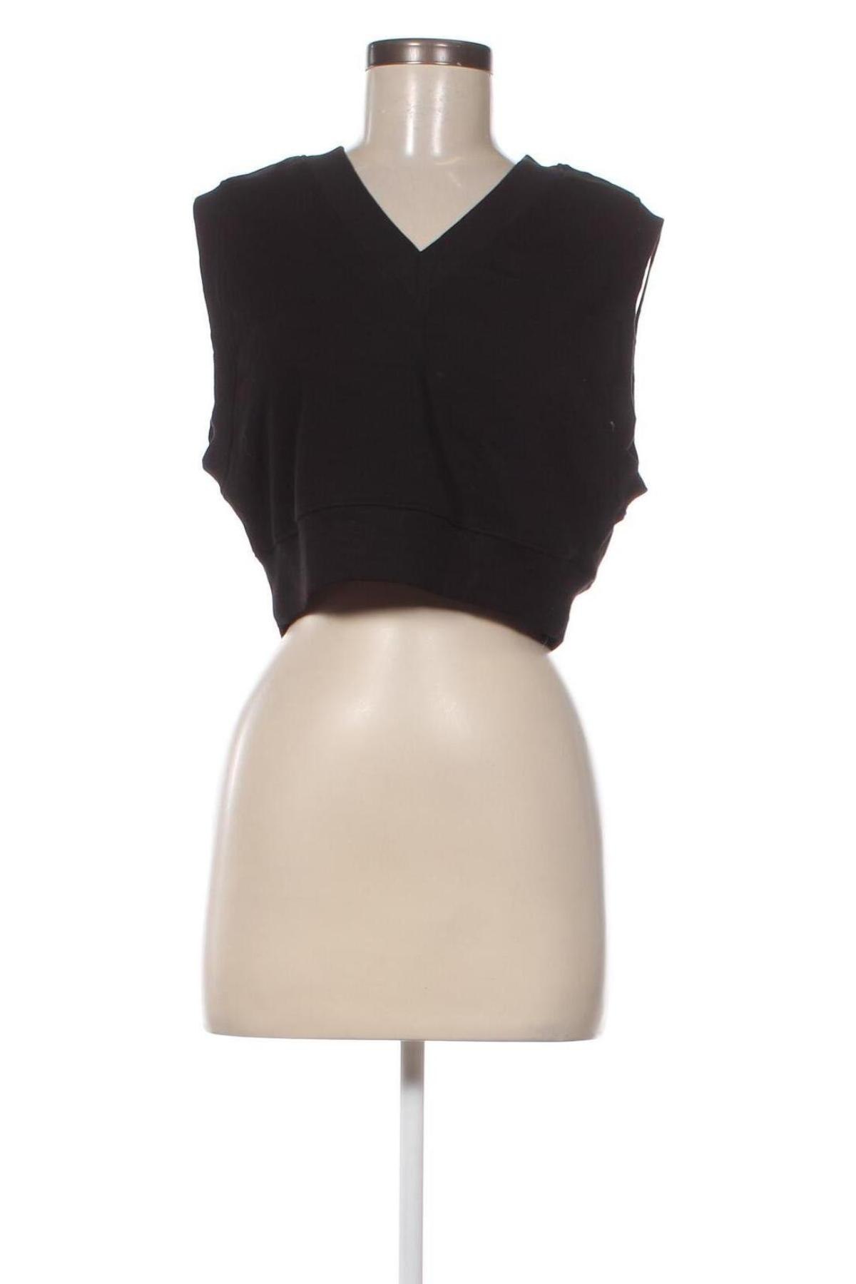 Γυναικείο αμάνικο μπλουζάκι H&M Divided, Μέγεθος S, Χρώμα Μαύρο, Τιμή 2,97 €