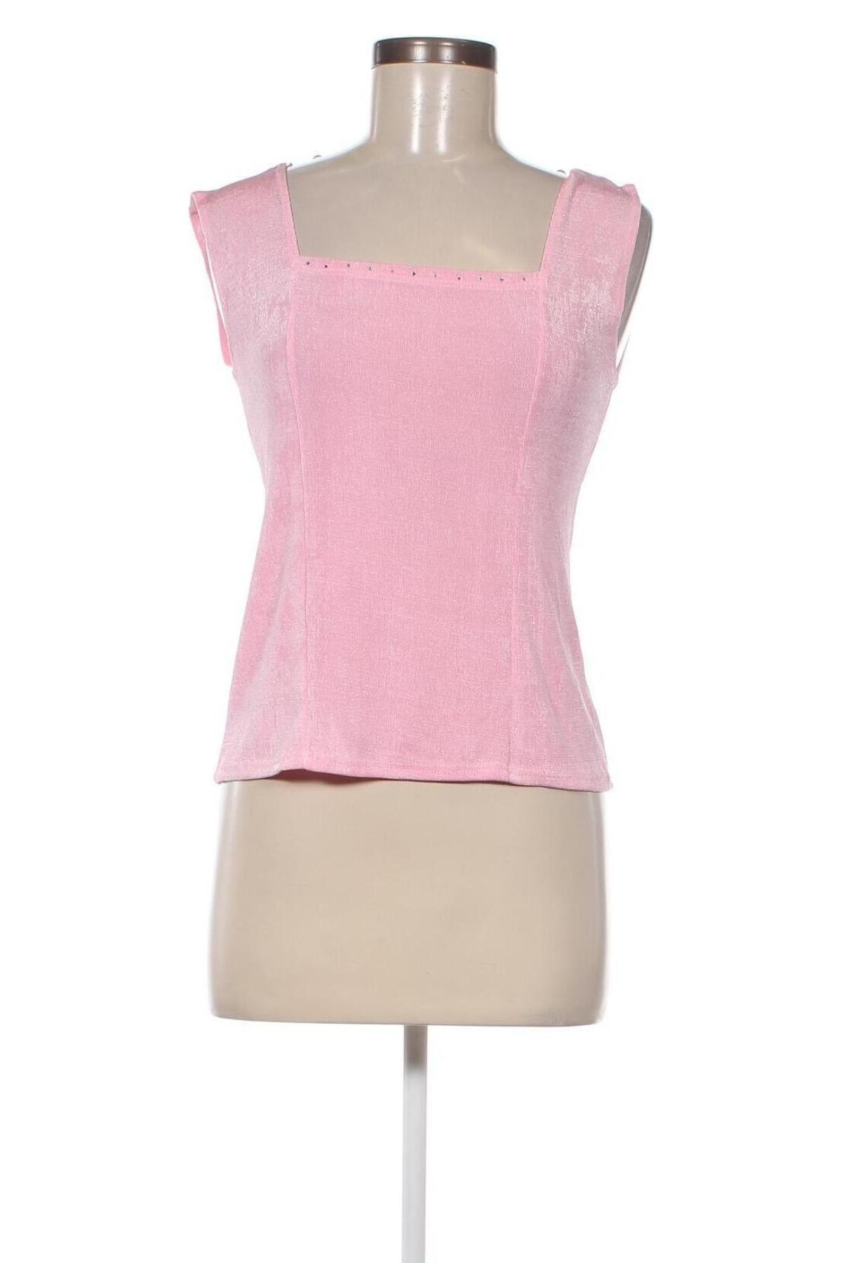 Γυναικείο αμάνικο μπλουζάκι Magna, Μέγεθος M, Χρώμα Ρόζ , Τιμή 5,95 €