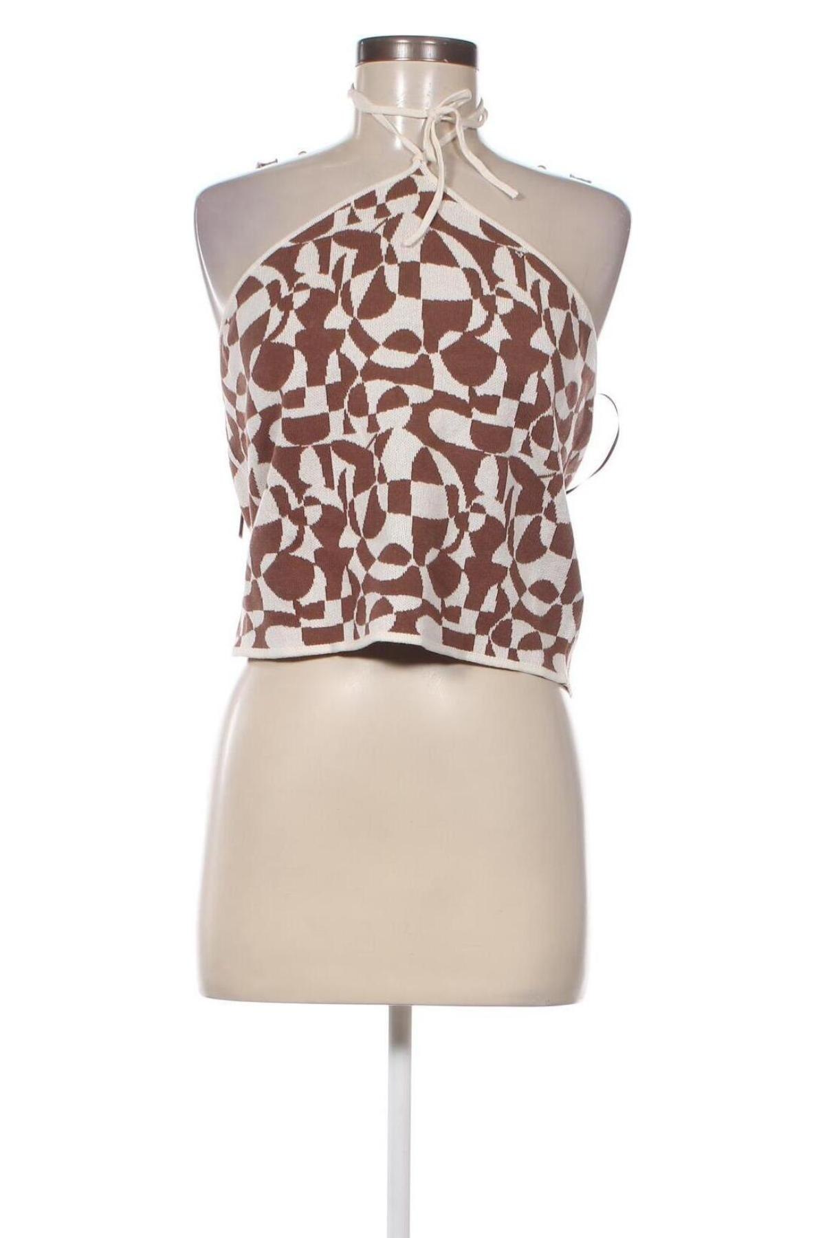 Γυναικείο αμάνικο μπλουζάκι Monki, Μέγεθος XL, Χρώμα Πολύχρωμο, Τιμή 8,81 €