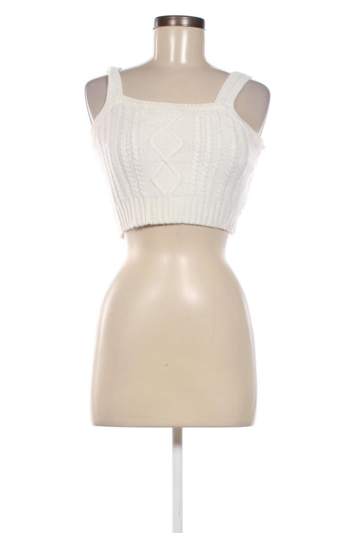 Γυναικείο αμάνικο μπλουζάκι Vero Moda, Μέγεθος M, Χρώμα Λευκό, Τιμή 6,68 €