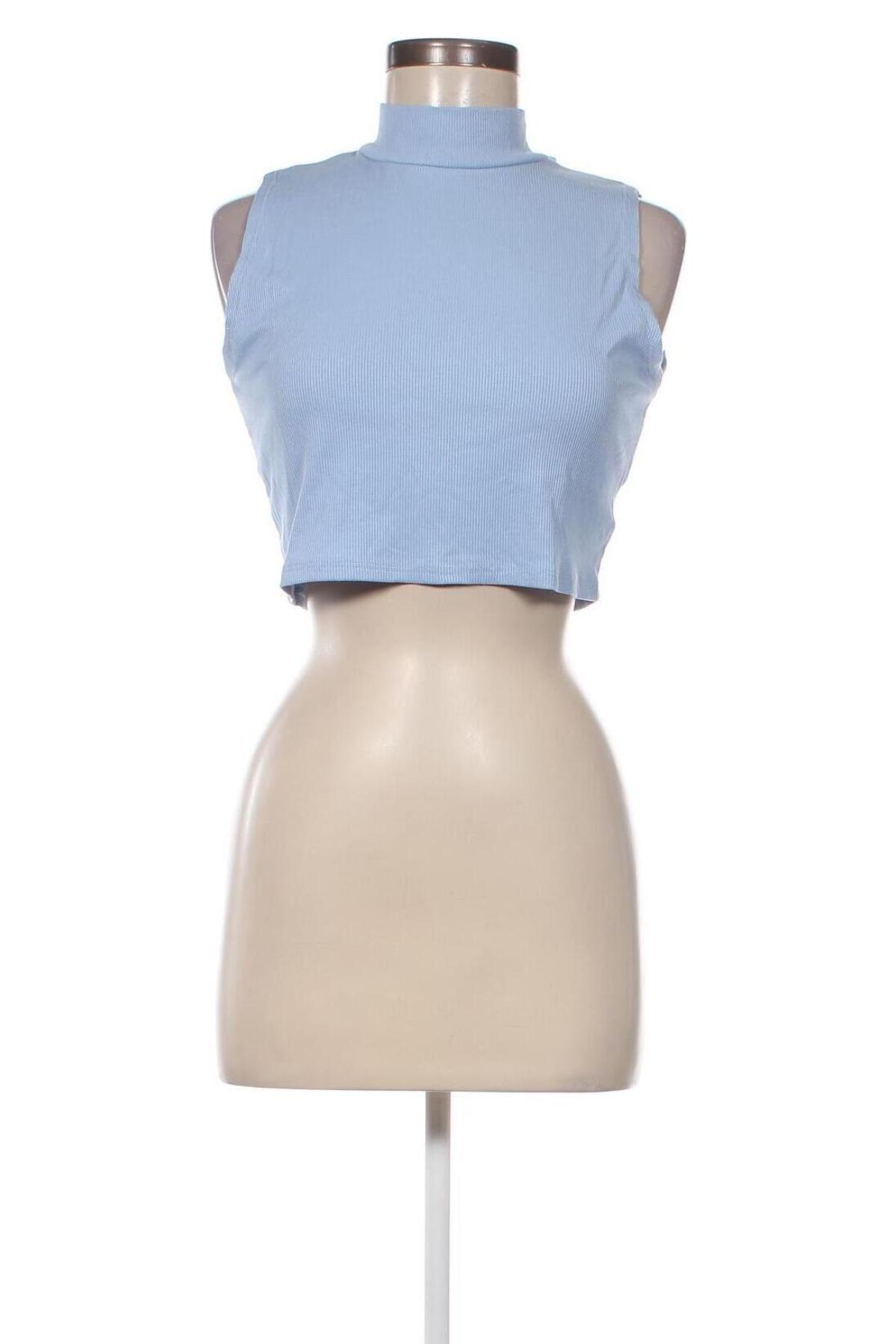 Γυναικείο αμάνικο μπλουζάκι Wal G, Μέγεθος L, Χρώμα Μπλέ, Τιμή 8,97 €
