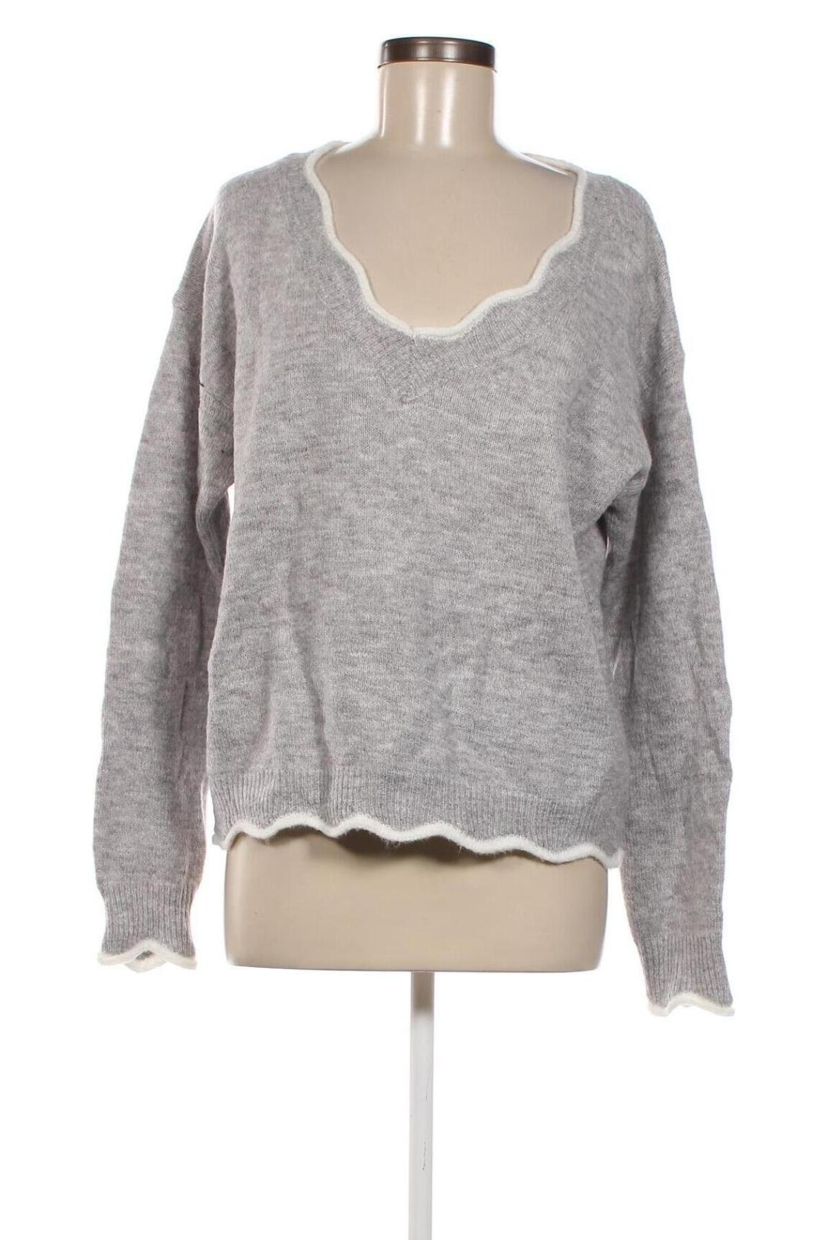 Damenpullover, Größe M, Farbe Grau, Preis € 2,62