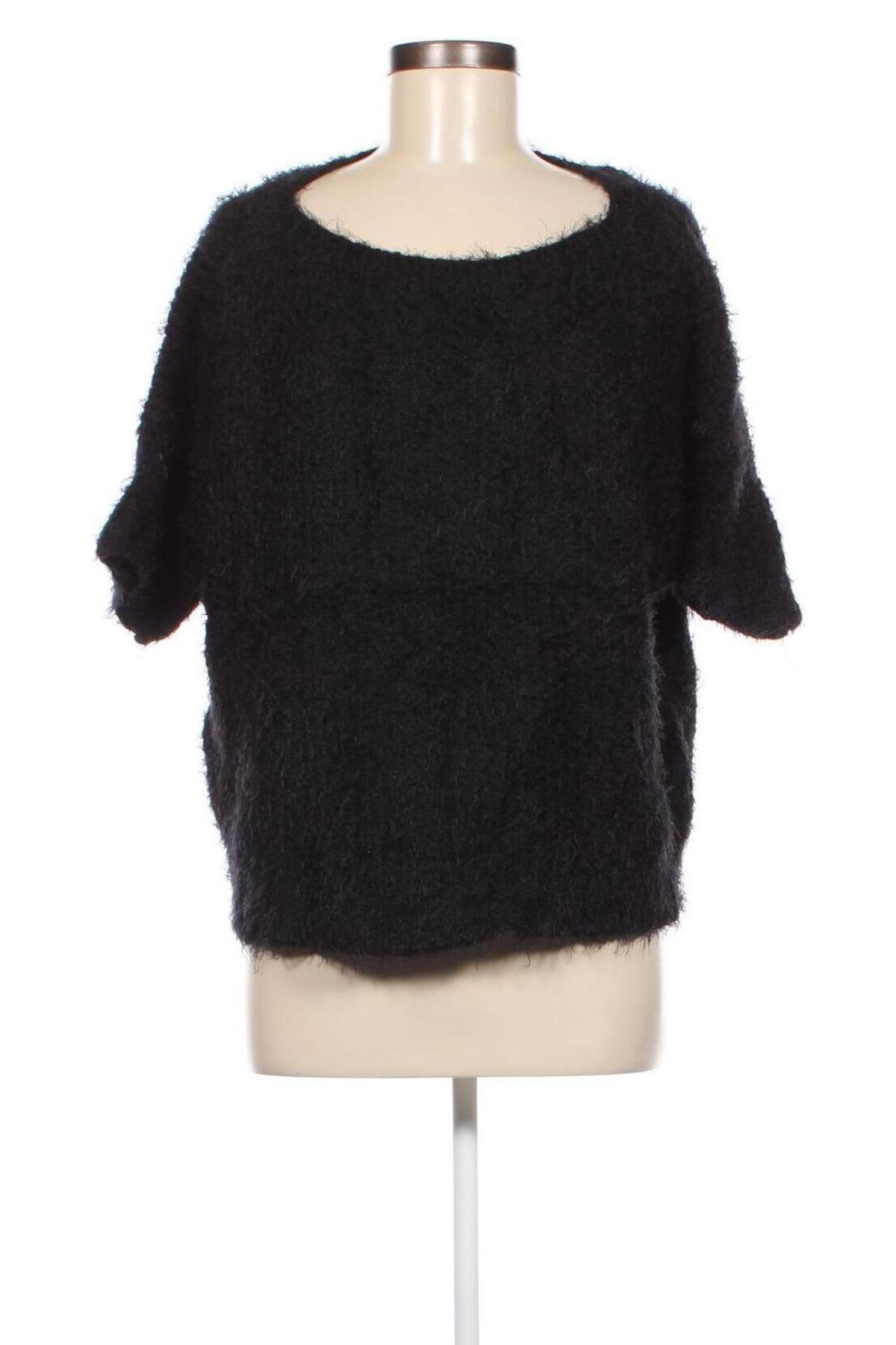 Дамски пуловер, Размер L, Цвят Черен, Цена 4,93 лв.