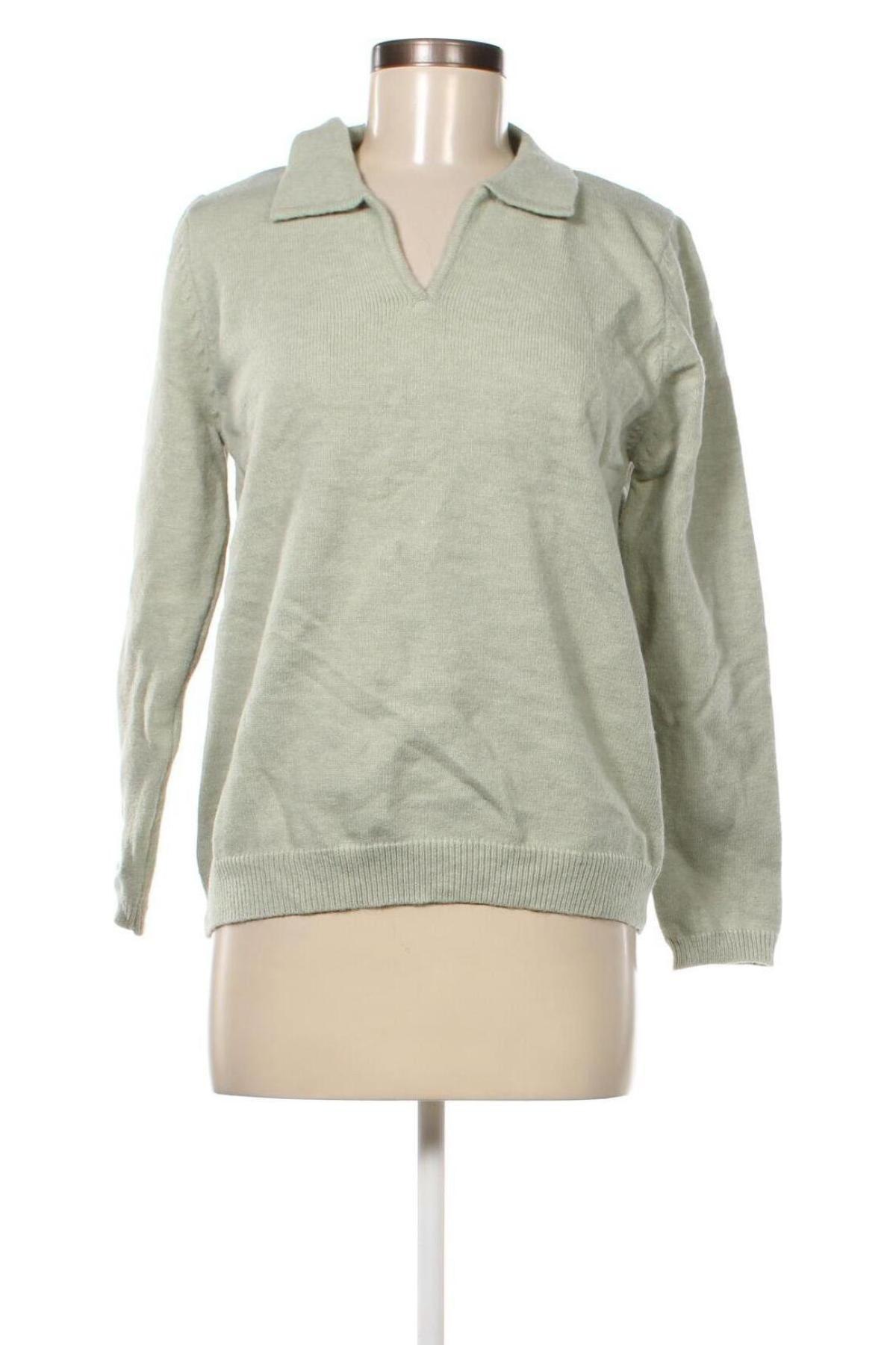 Дамски пуловер, Размер S, Цвят Зелен, Цена 5,22 лв.