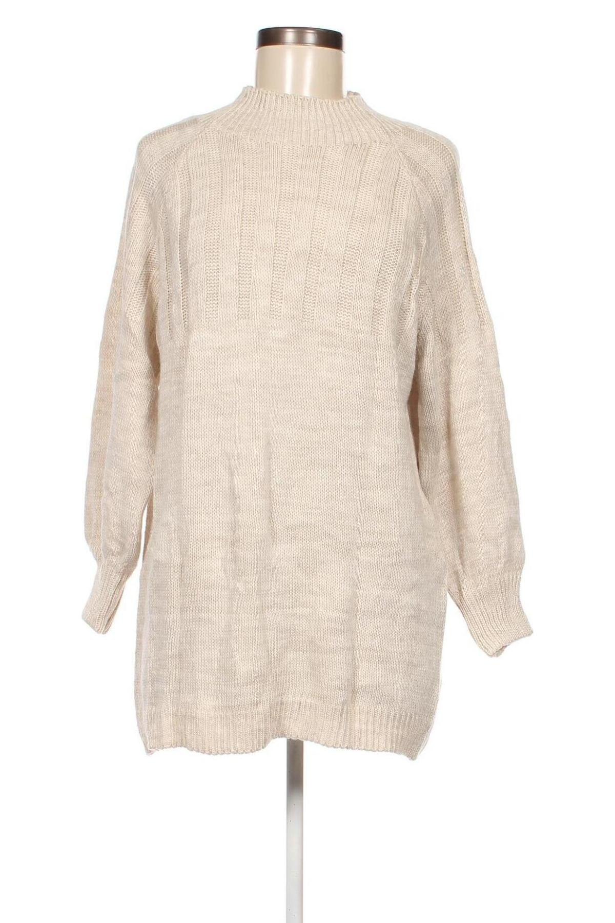 Γυναικείο πουλόβερ, Μέγεθος L, Χρώμα  Μπέζ, Τιμή 3,41 €
