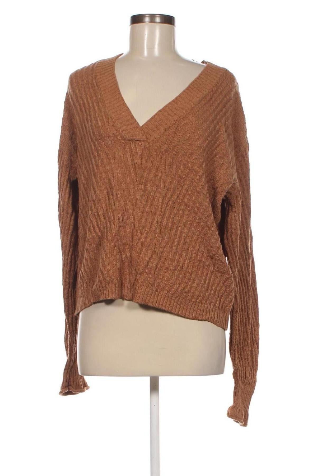 Γυναικείο πουλόβερ B.Young, Μέγεθος XL, Χρώμα Καφέ, Τιμή 12,62 €