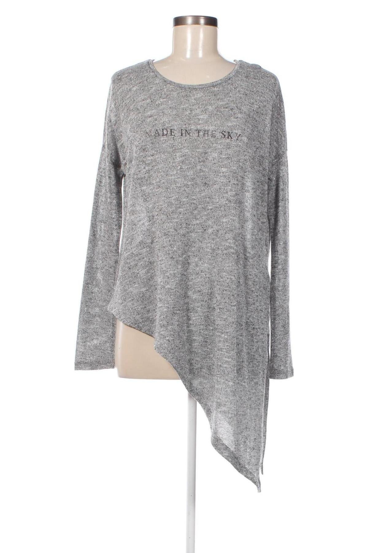 Γυναικείο πουλόβερ Bershka, Μέγεθος M, Χρώμα Γκρί, Τιμή 2,69 €