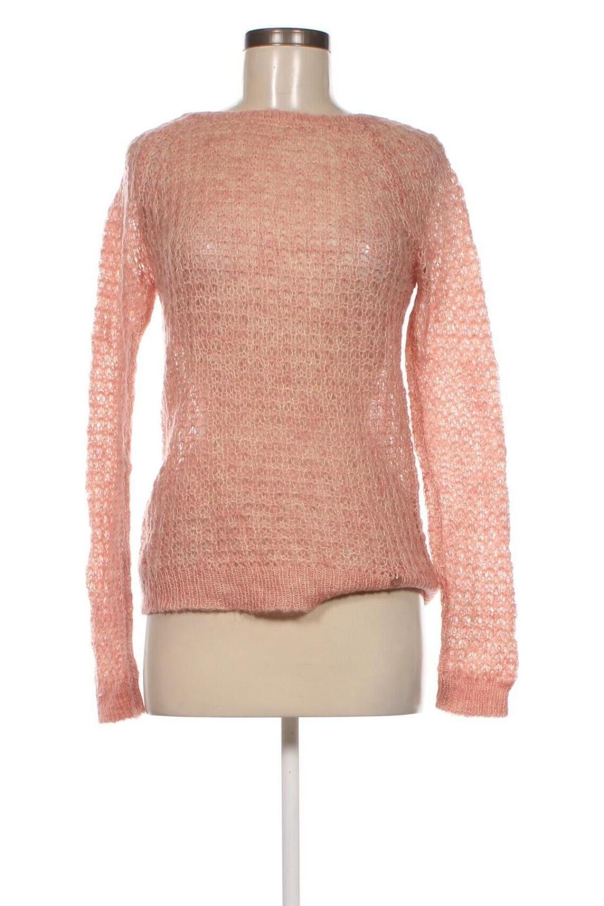 Дамски пуловер Bershka, Размер M, Цвят Розов, Цена 4,93 лв.
