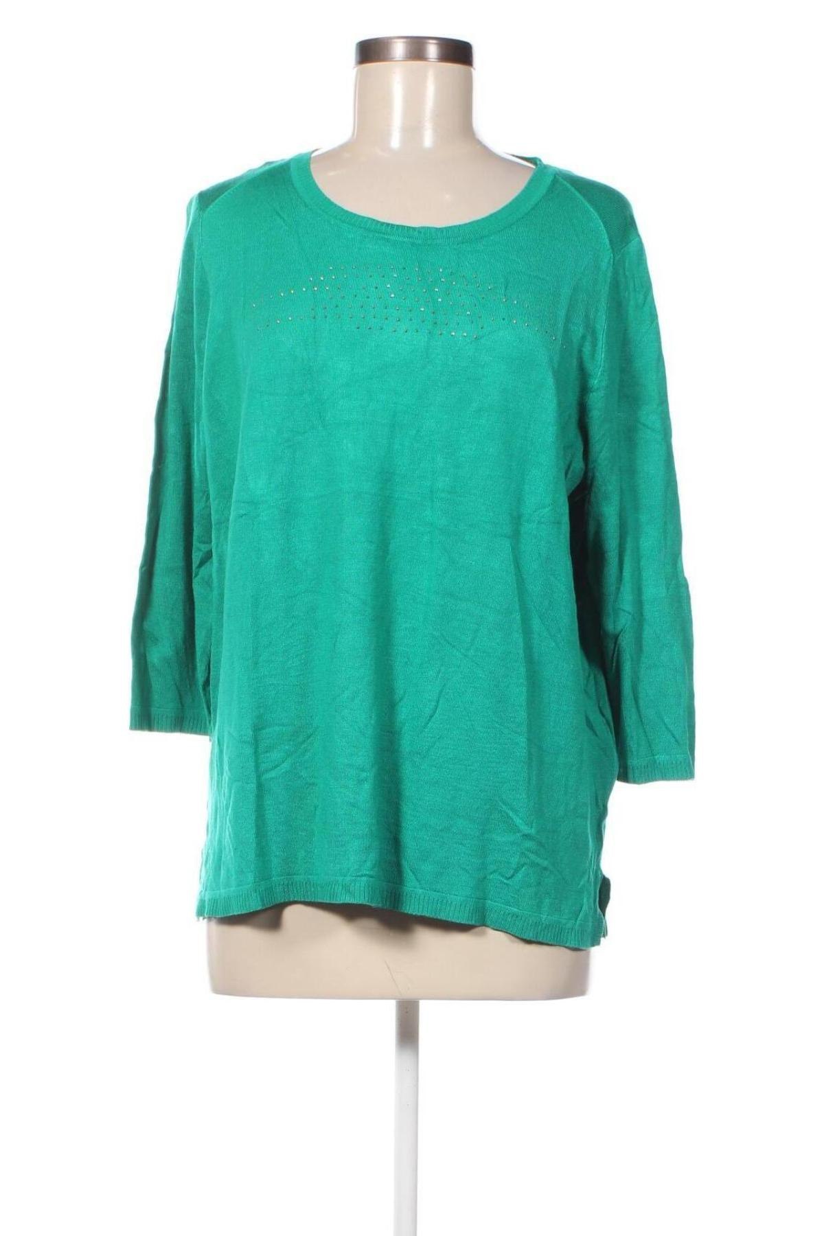 Γυναικείο πουλόβερ Bonita, Μέγεθος XL, Χρώμα Πράσινο, Τιμή 5,45 €