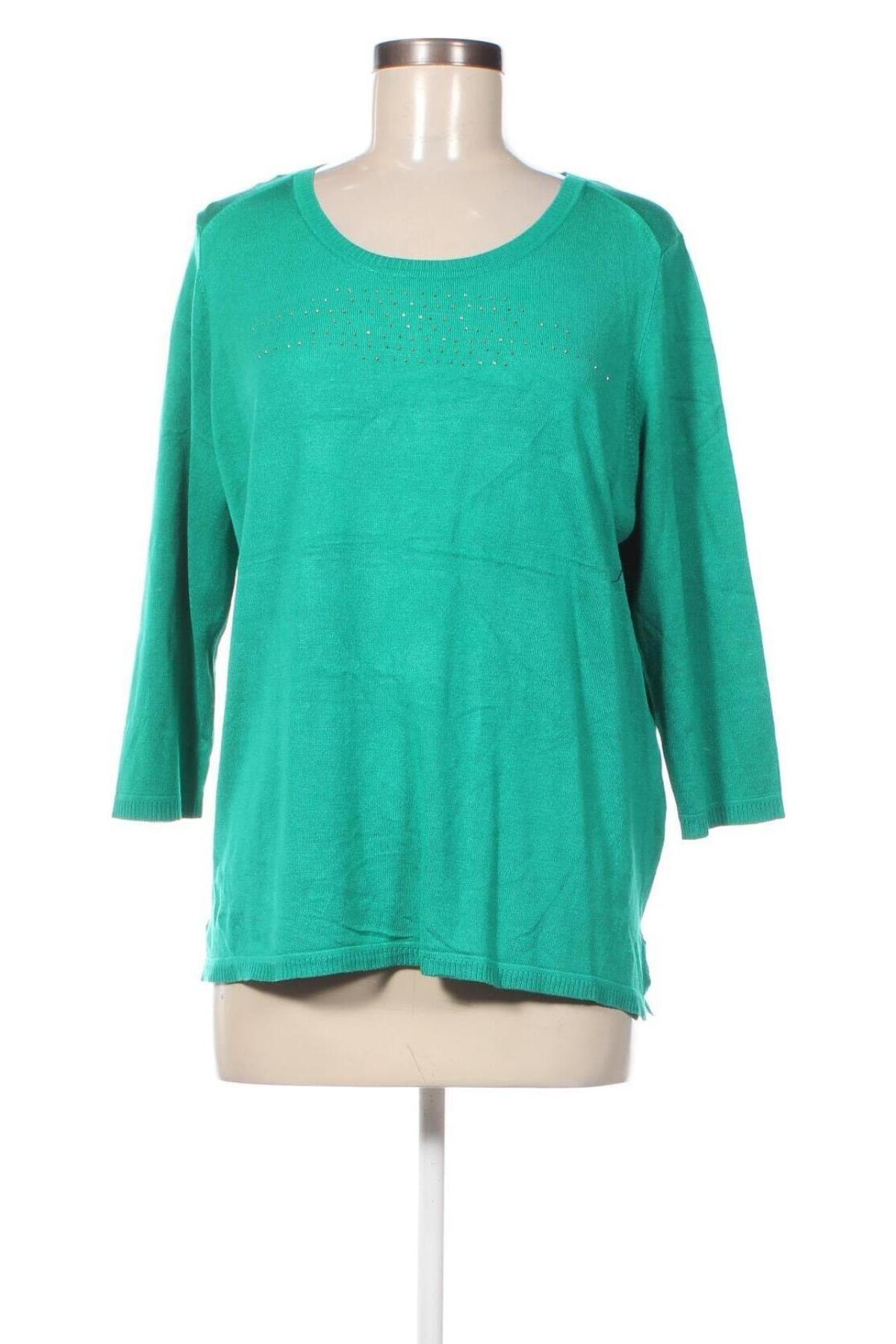 Γυναικείο πουλόβερ Bonita, Μέγεθος L, Χρώμα Πράσινο, Τιμή 5,22 €