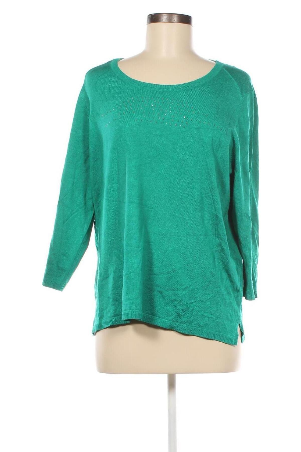 Γυναικείο πουλόβερ Bonita, Μέγεθος L, Χρώμα Πράσινο, Τιμή 5,93 €