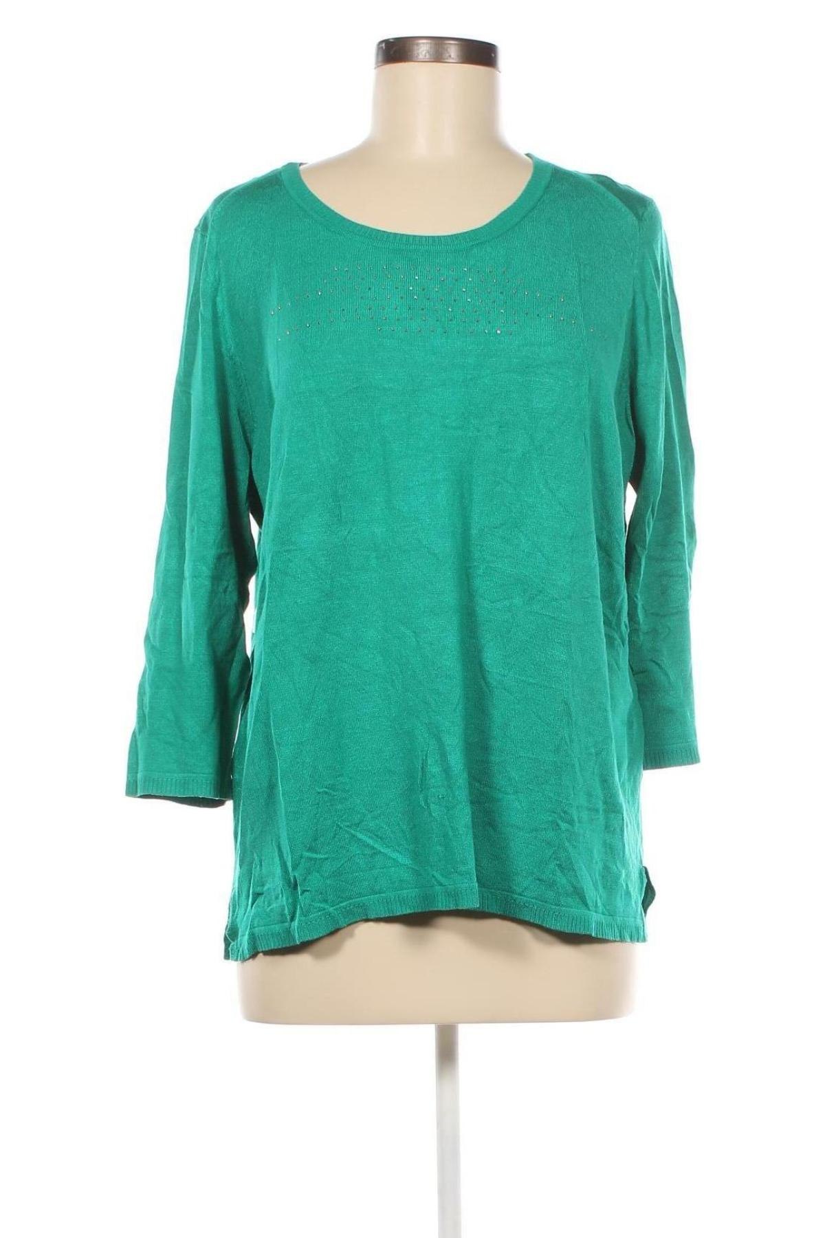 Γυναικείο πουλόβερ Bonita, Μέγεθος L, Χρώμα Πράσινο, Τιμή 4,27 €