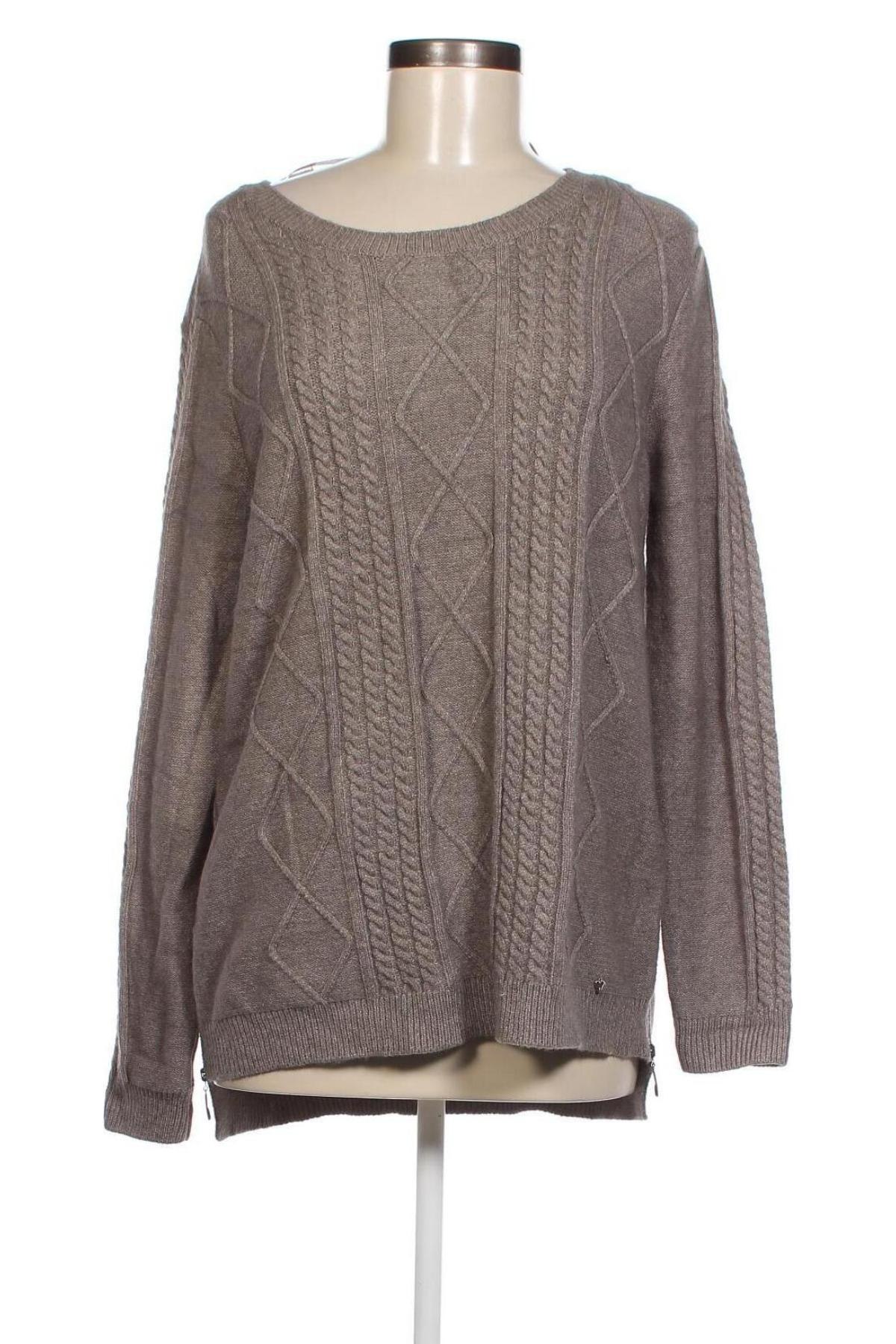 Дамски пуловер Charles Vogele, Размер M, Цвят Сив, Цена 7,25 лв.