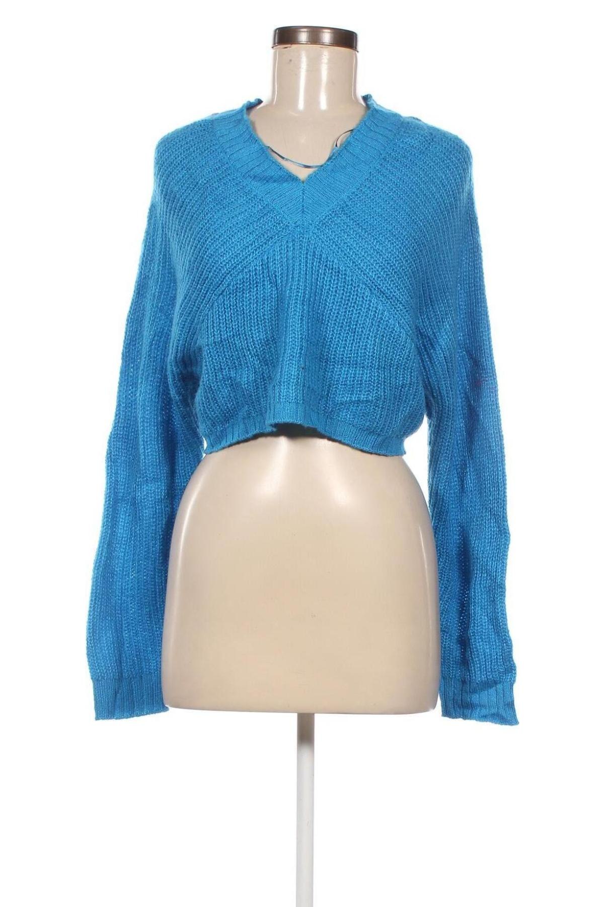 Γυναικείο πουλόβερ Collusion, Μέγεθος L, Χρώμα Μπλέ, Τιμή 4,49 €