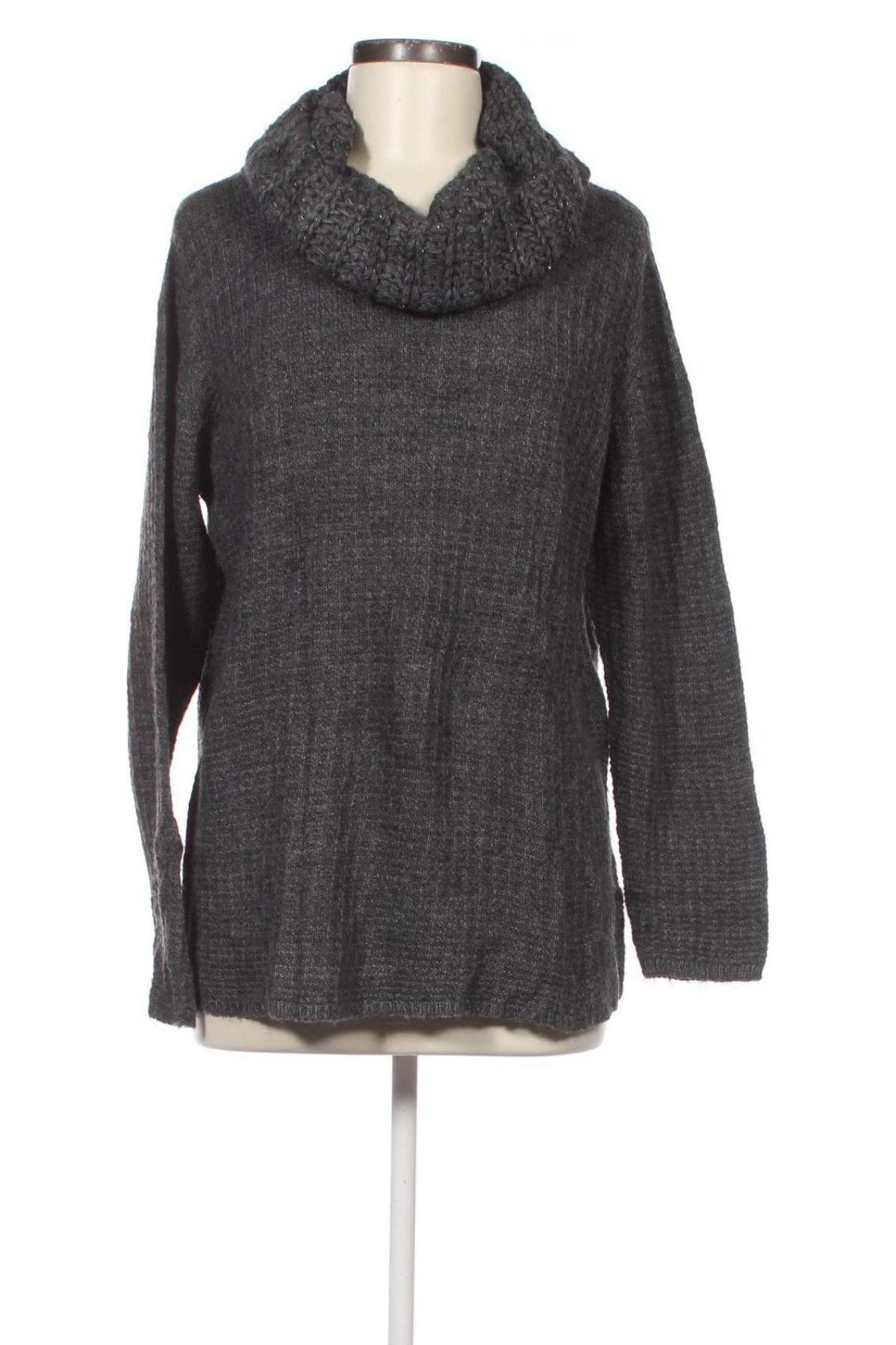 Дамски пуловер Cortefiel, Размер L, Цвят Сив, Цена 8,70 лв.
