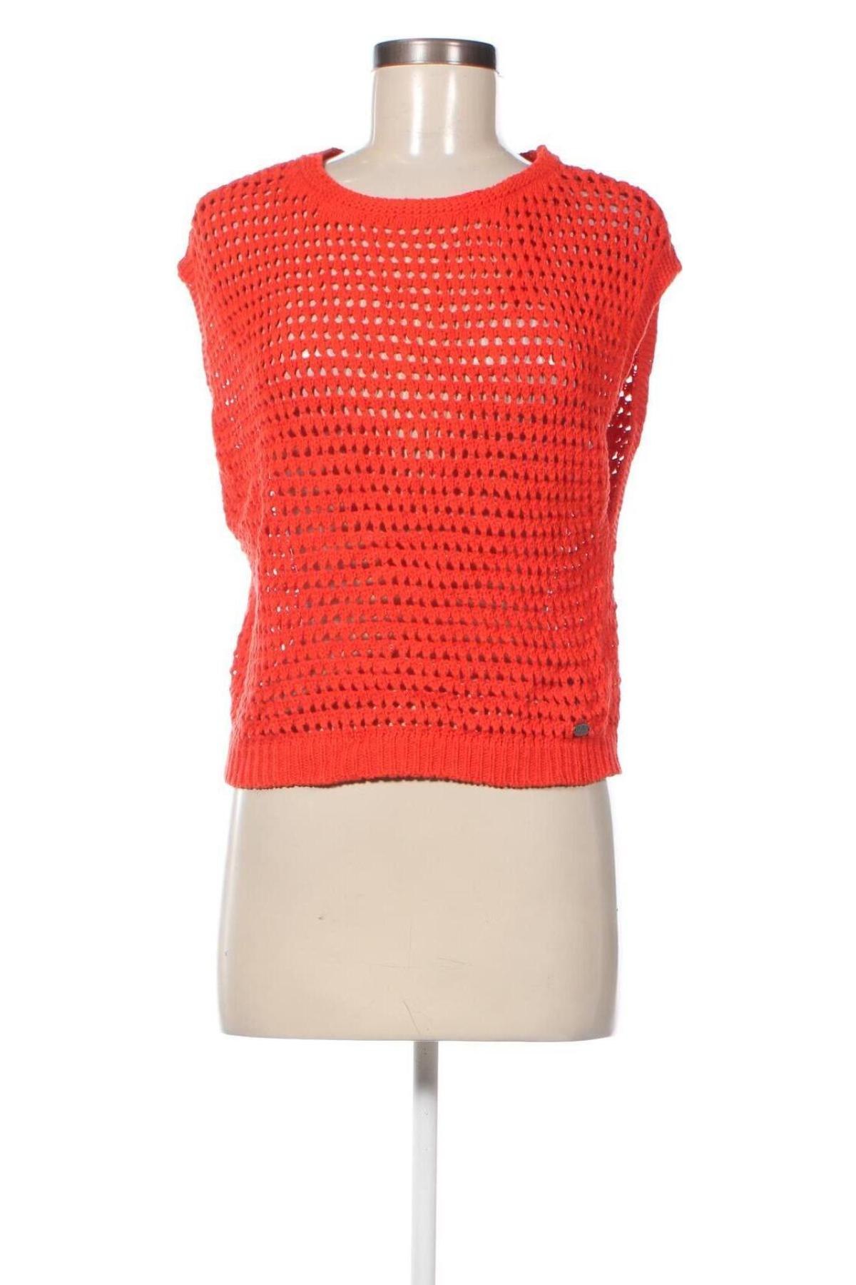 Дамски пуловер Edc By Esprit, Размер S, Цвят Червен, Цена 4,64 лв.