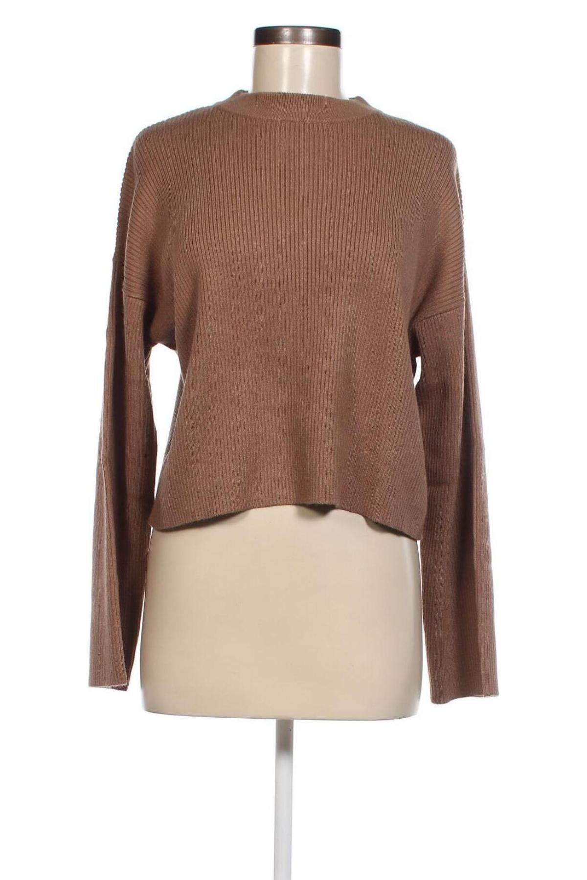 Γυναικείο πουλόβερ Even&Odd, Μέγεθος M, Χρώμα Καφέ, Τιμή 7,35 €