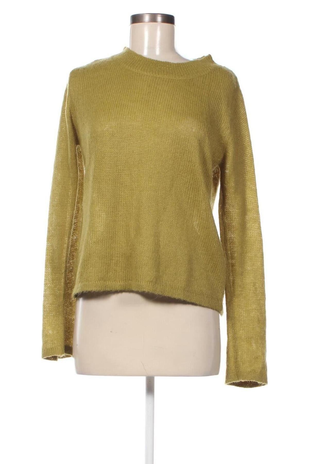 Дамски пуловер Fransa, Размер L, Цвят Зелен, Цена 5,22 лв.