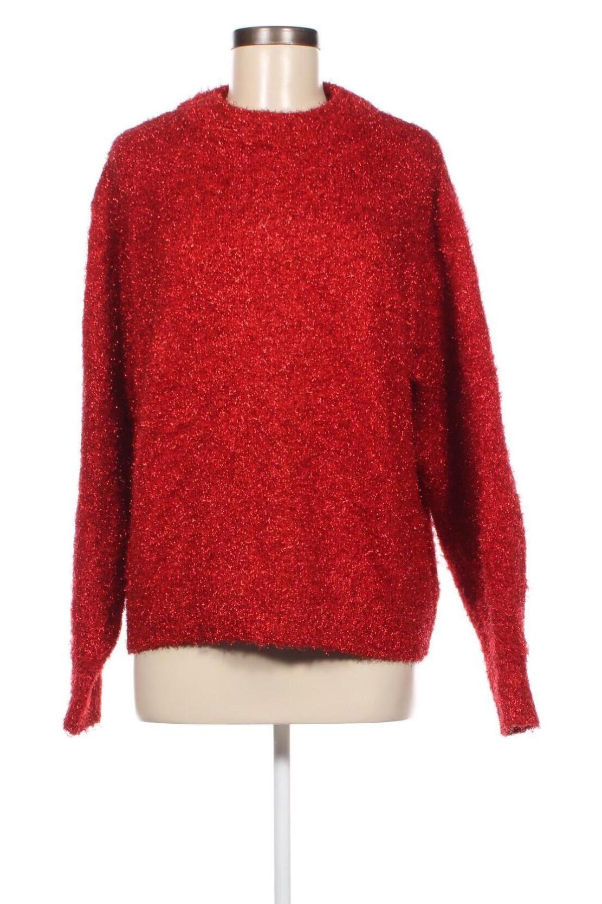 Damski sweter H&M, Rozmiar S, Kolor Czerwony, Cena 12,99 zł